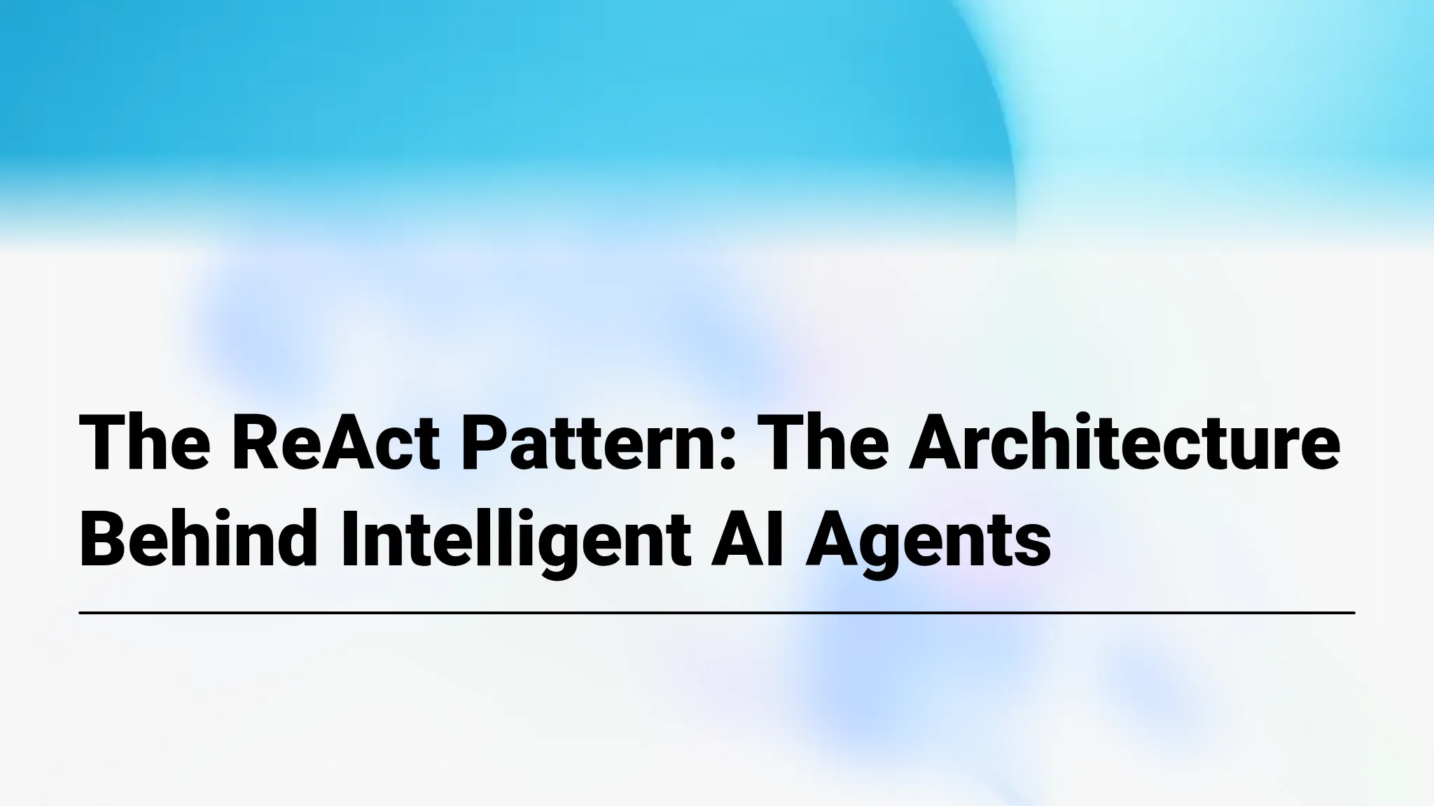 The ReAct Pattern: The Archit...