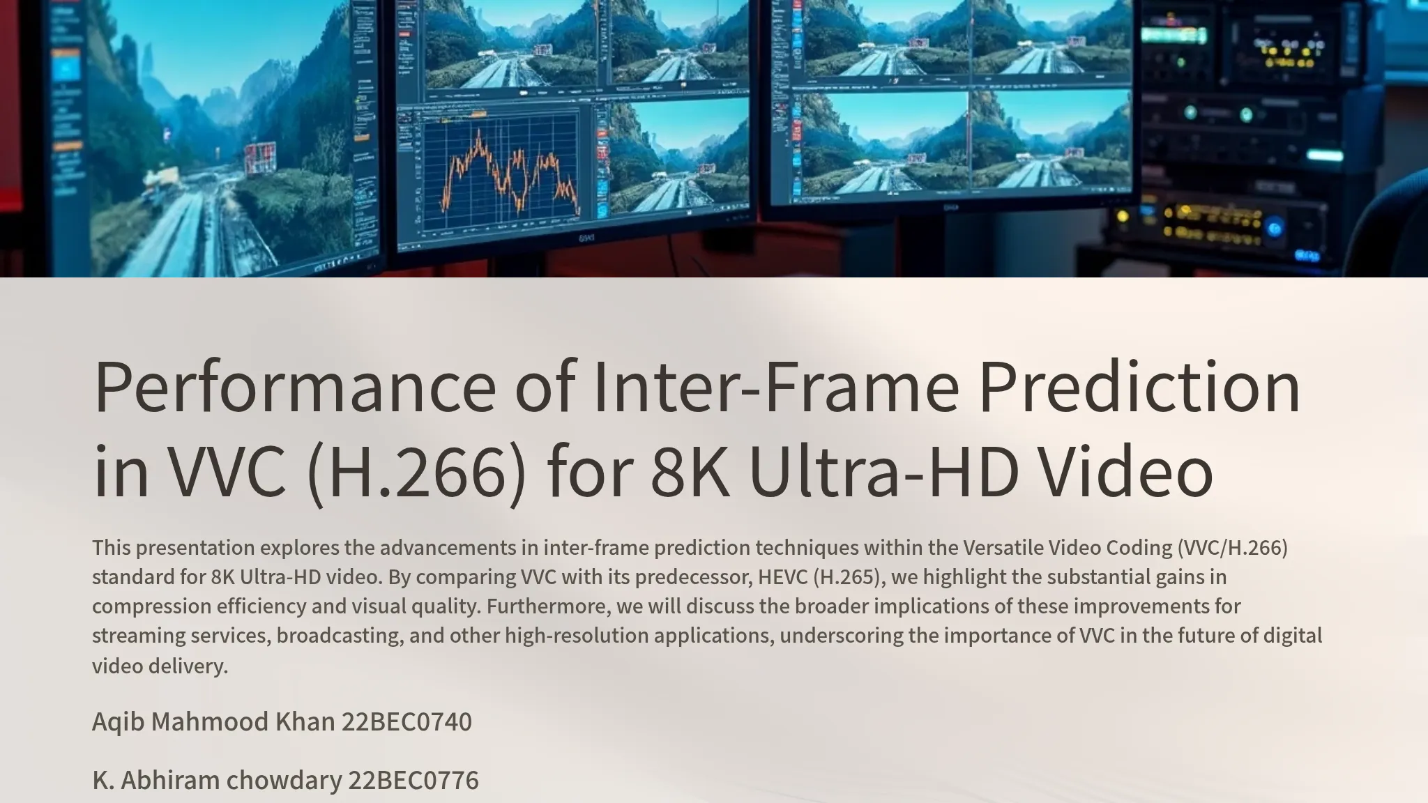 Performance of Inter-Frame Pr...
