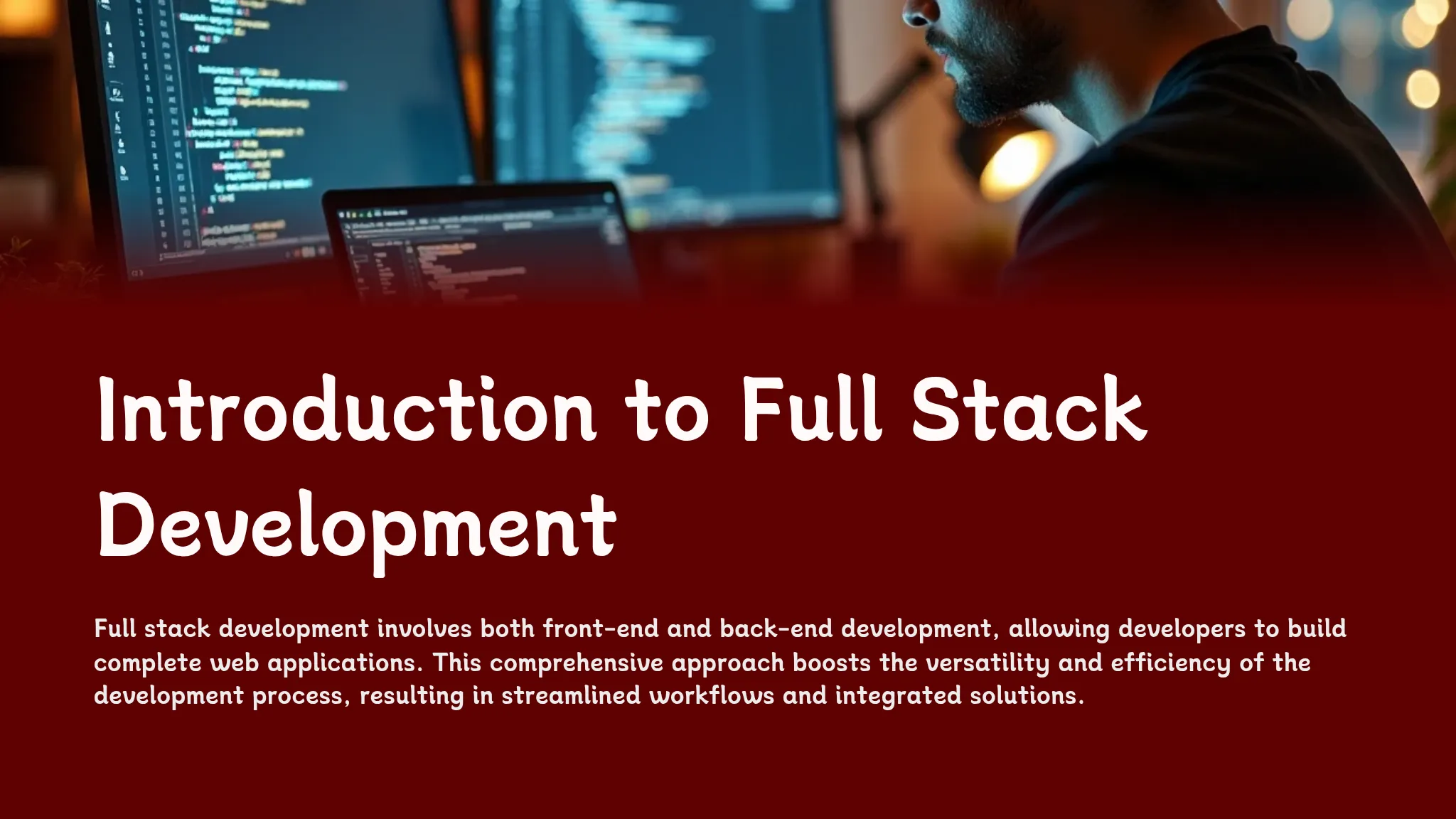Introduction to Full Stack De...