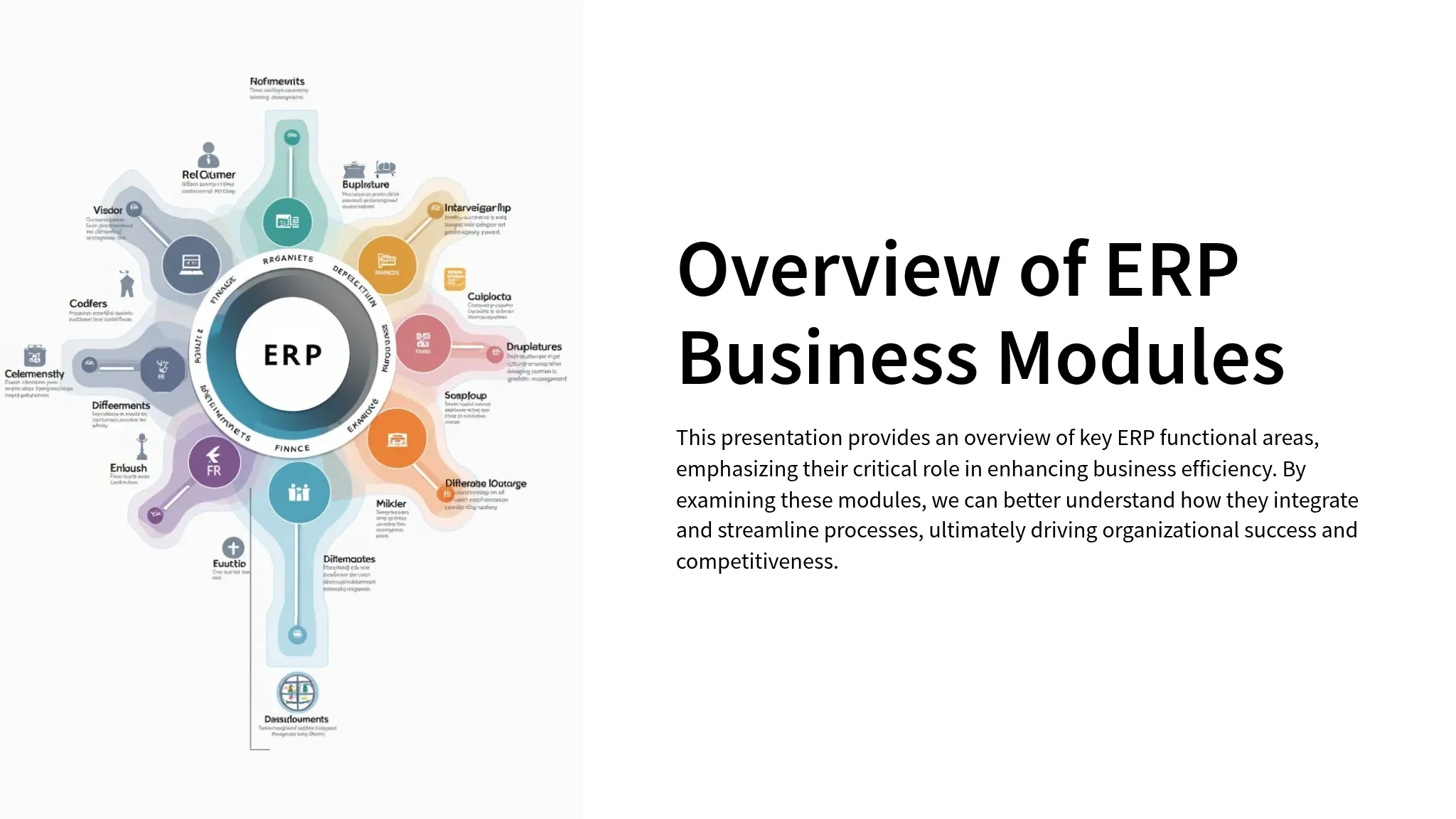 Overview of ERP Business Modules