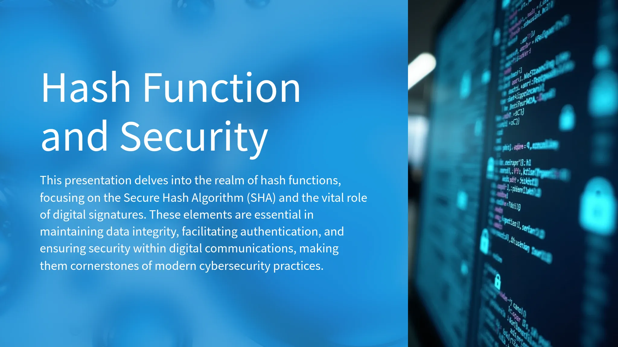 Hash Function and Security