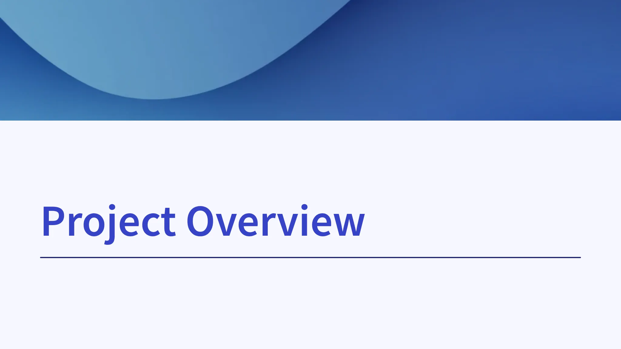Project Overview