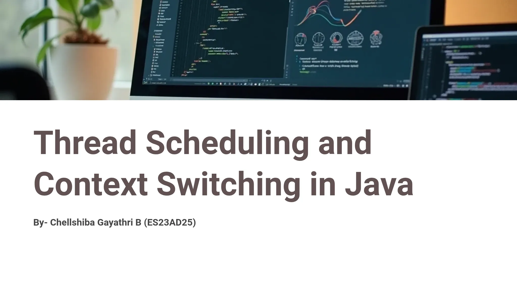 Thread Scheduling and Context...