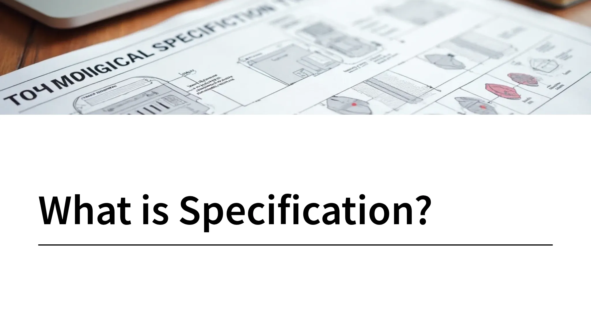 Specifactaions What is Specification?