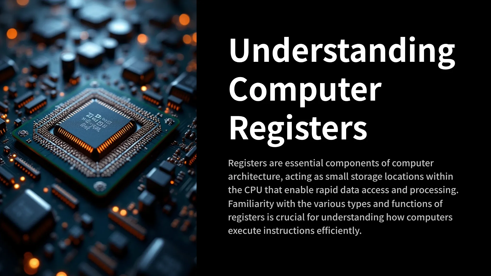 Understanding Computer Registers