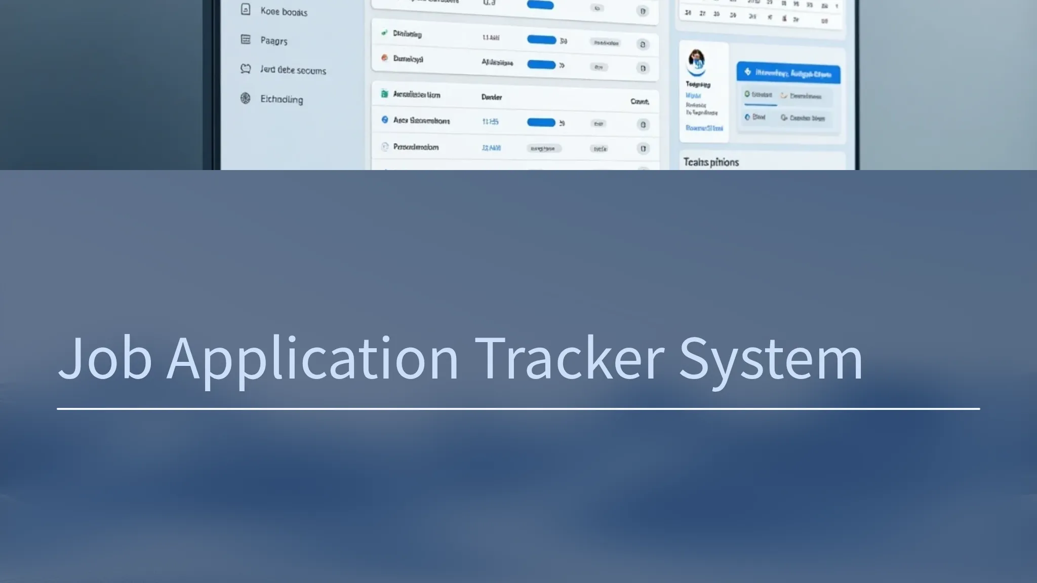 Job Application Tracker System