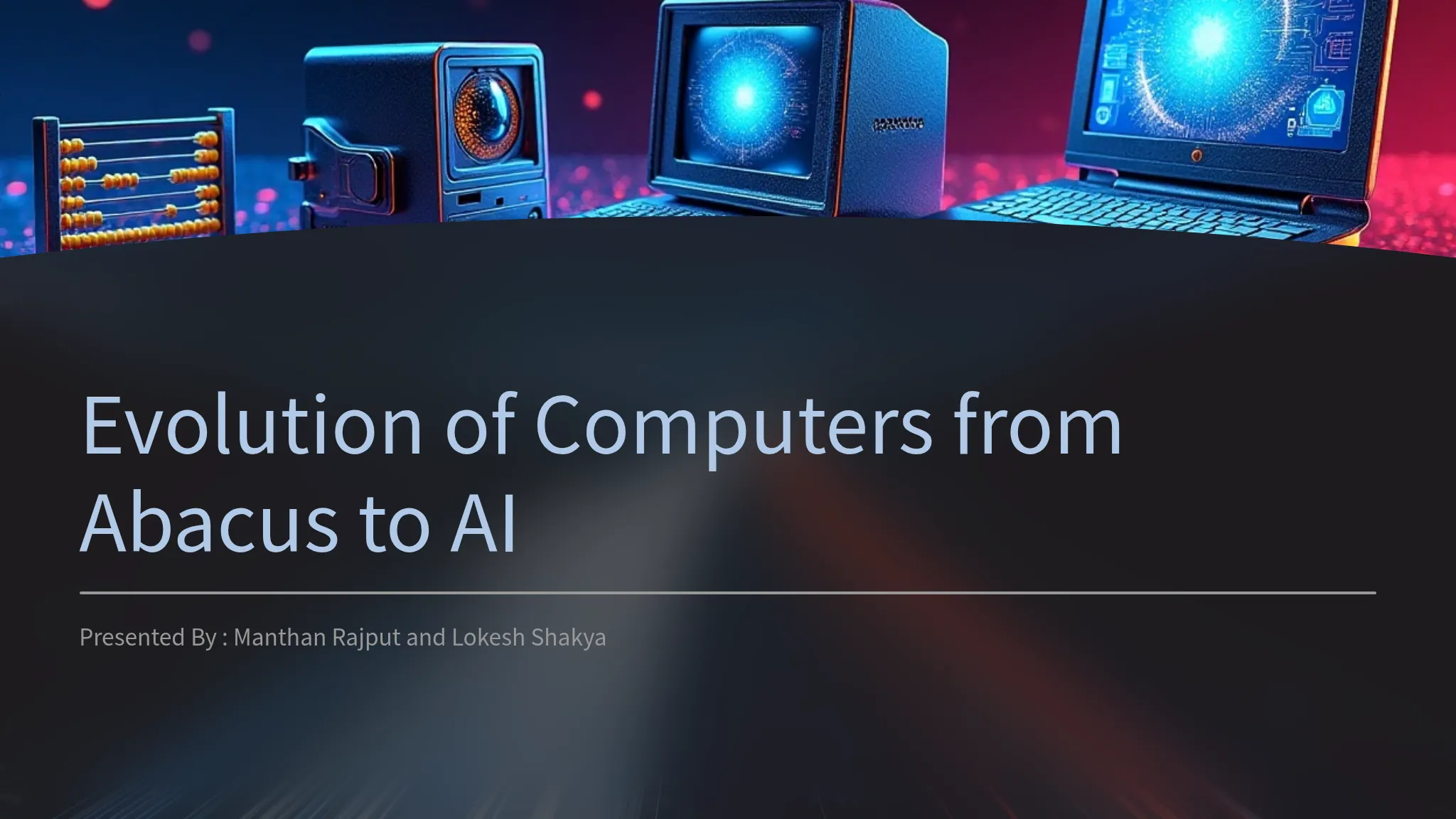 Evolution of Computers from A...