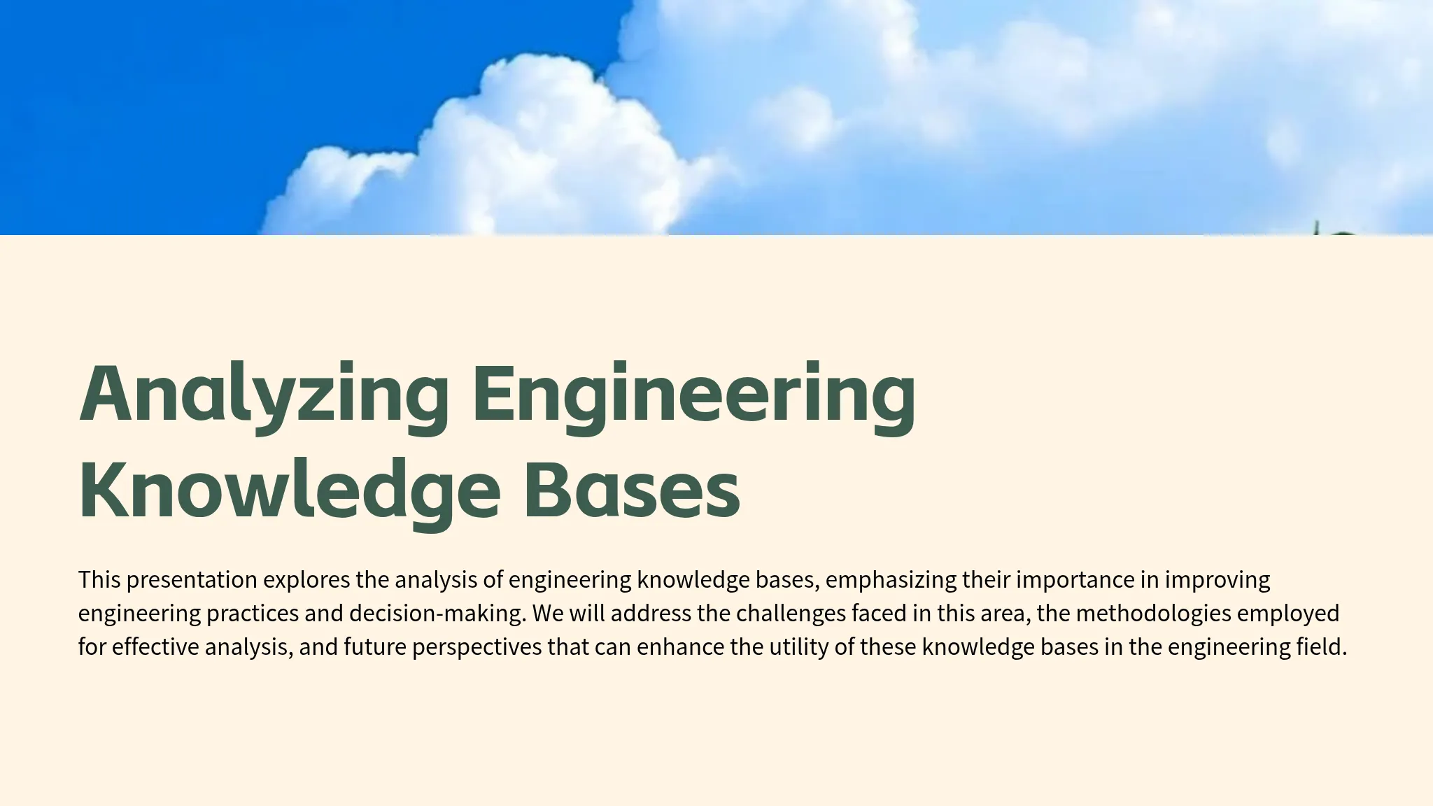 Analyzing Engineering Knowled...