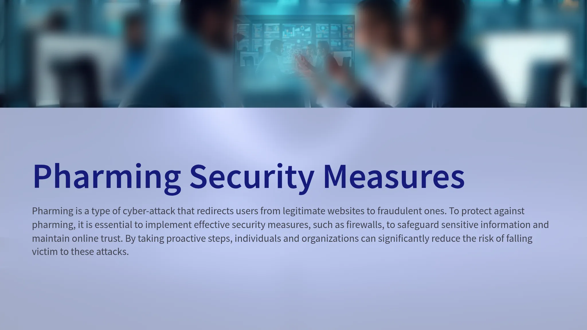 Copy of Pharming Security Measures