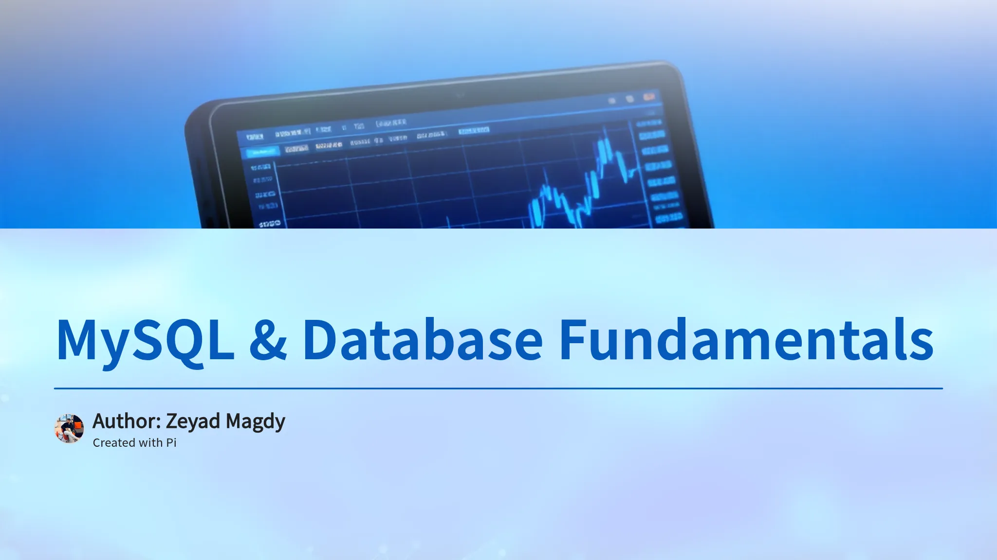 MySQL & Database Fundamentals