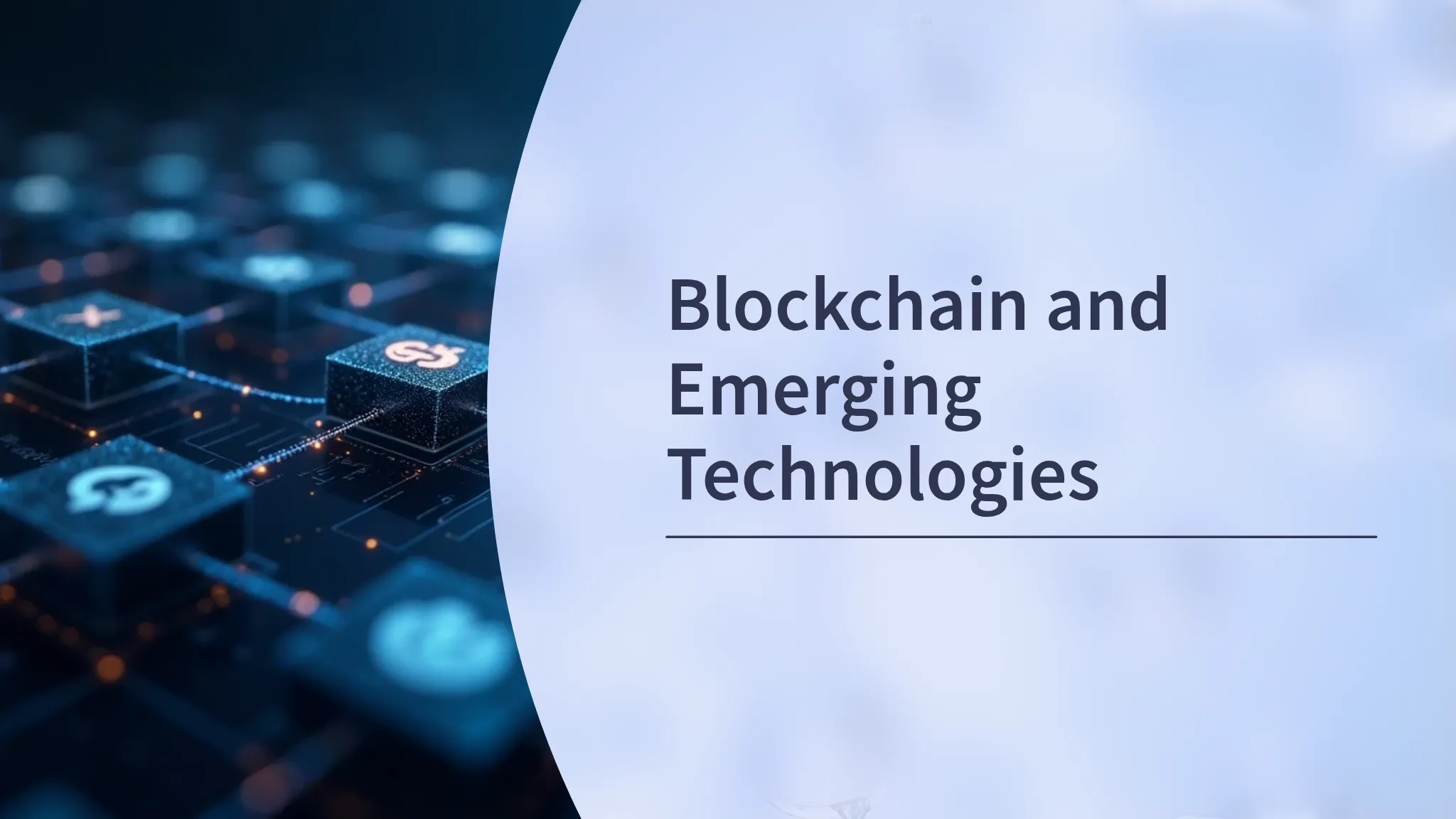Blockchain and Emerging Techn...