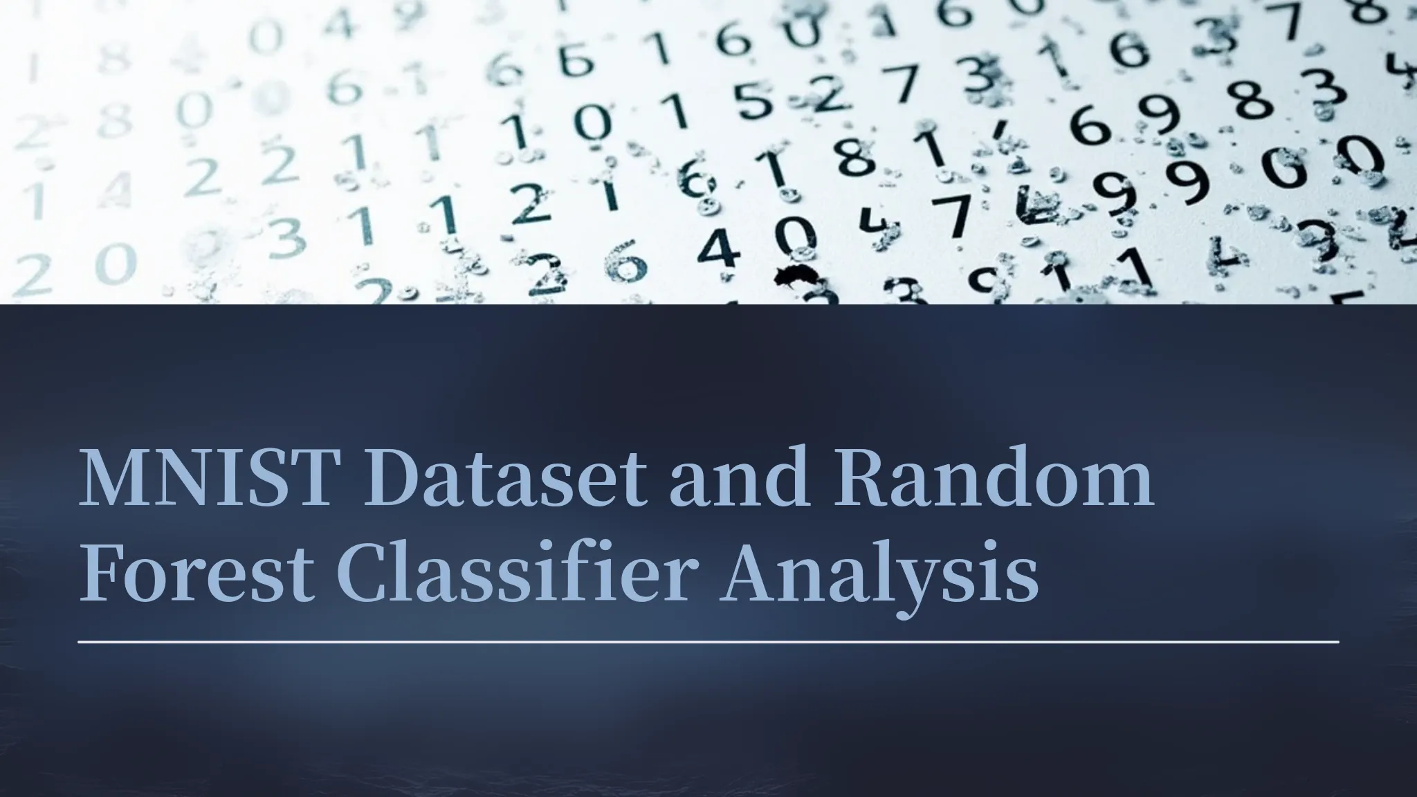 MNIST Dataset and Random Fore...