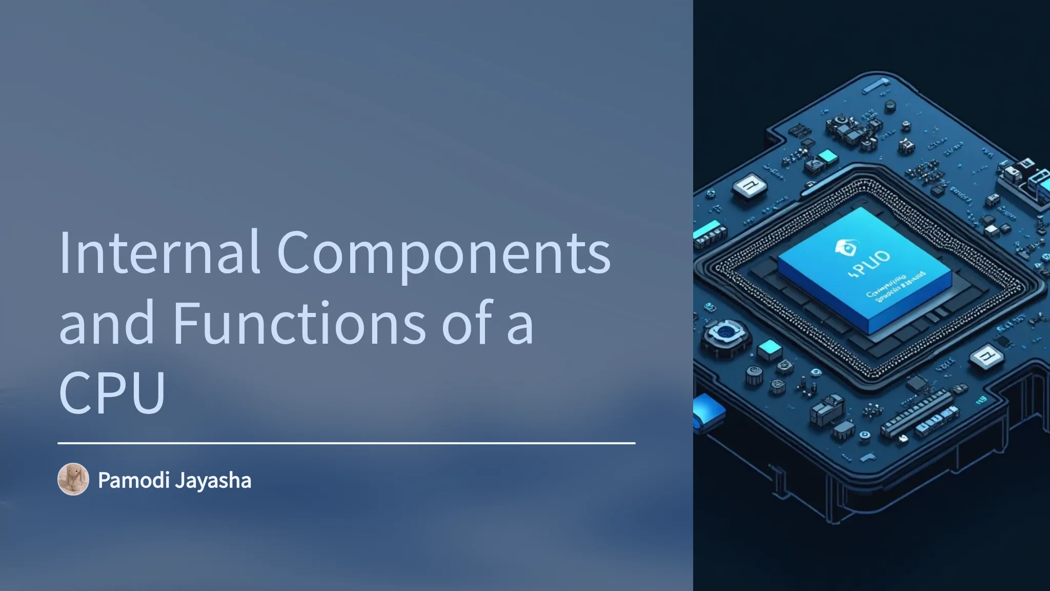 Internal Components and Funct...