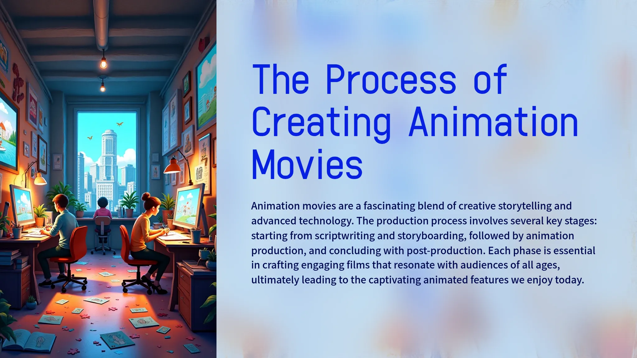 The Process of Creating Anima...