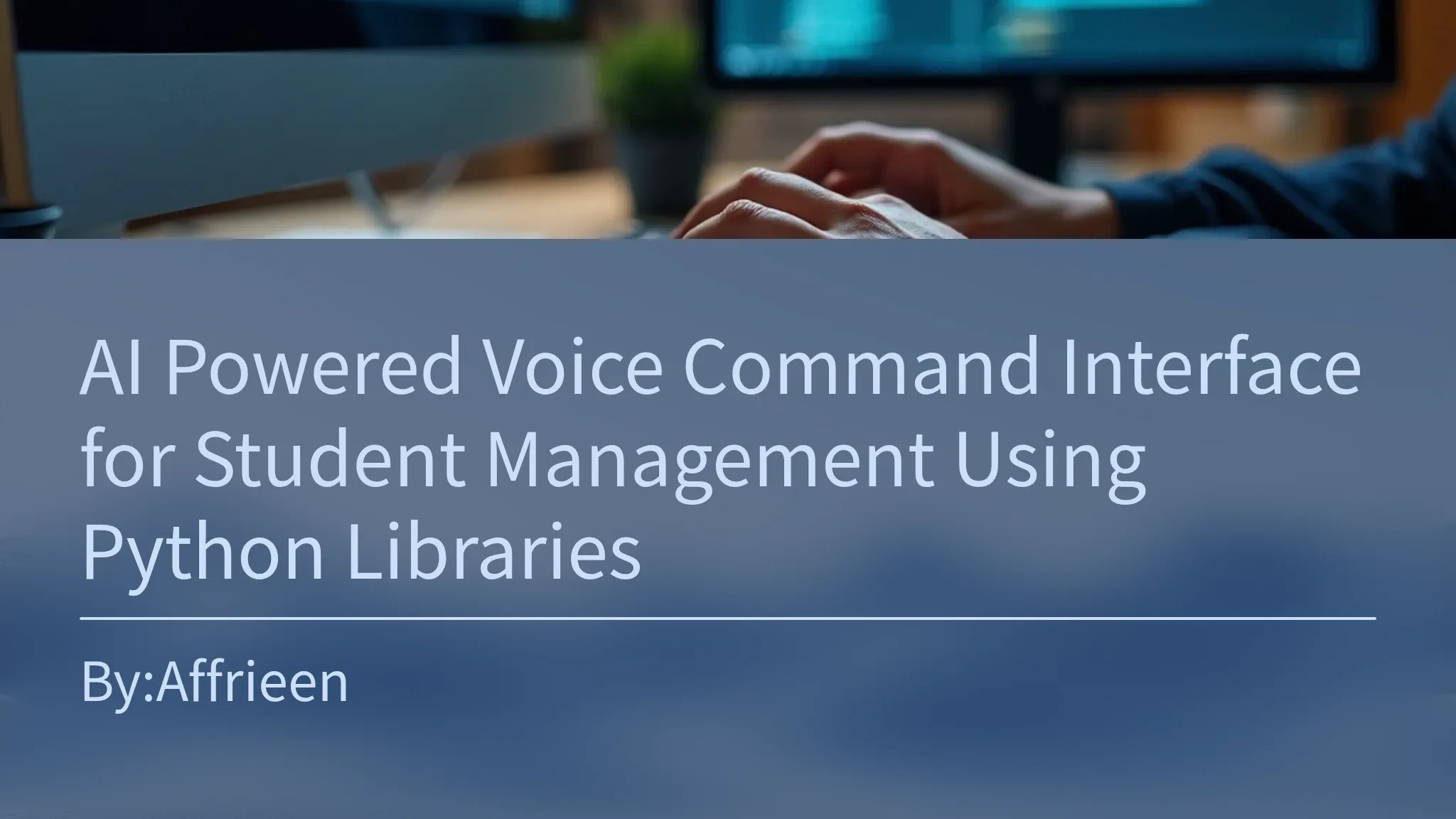 AI Powered Voice Command Inte...