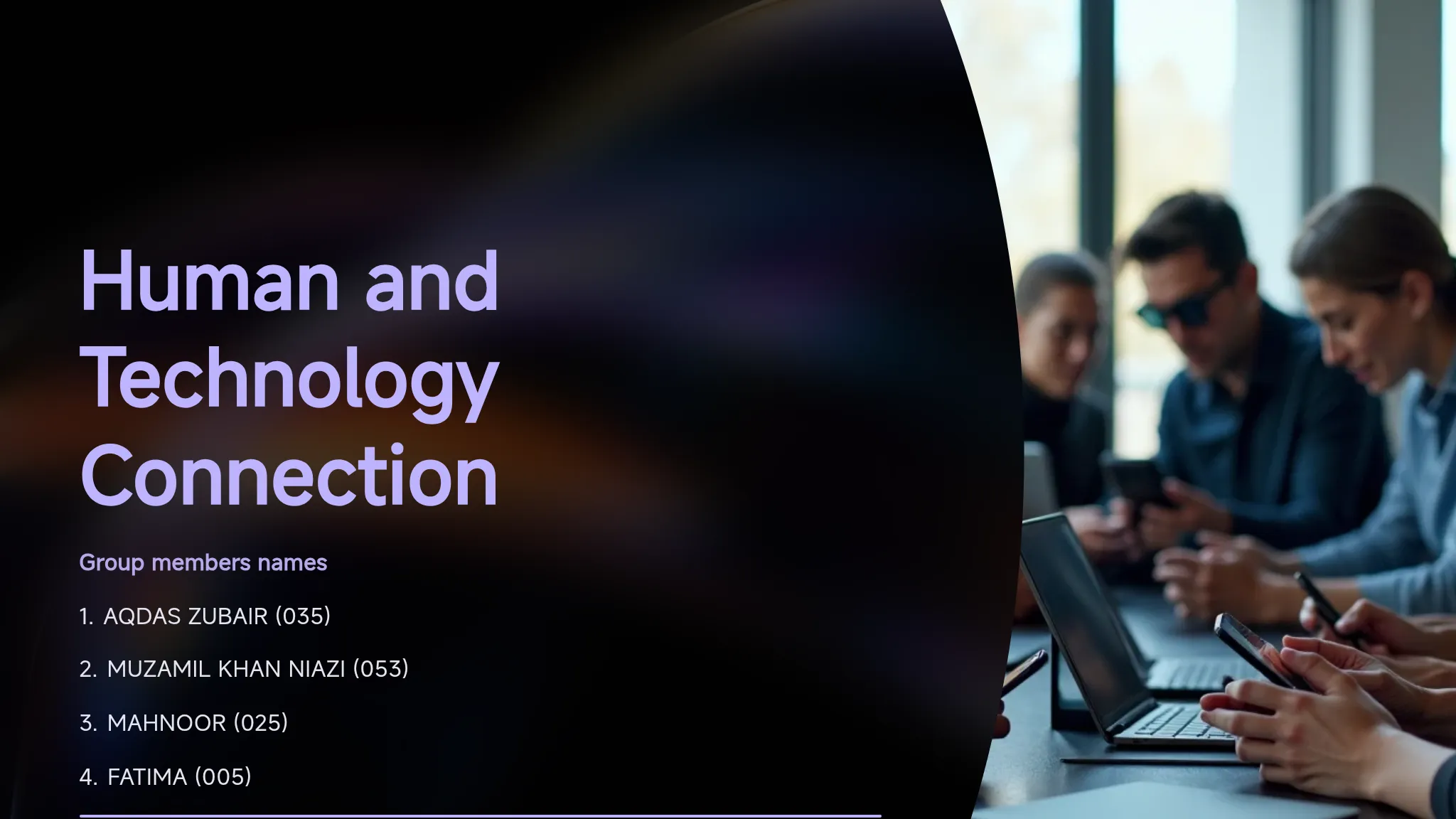 Connecting Humans To Tech Human and Technology Connection
