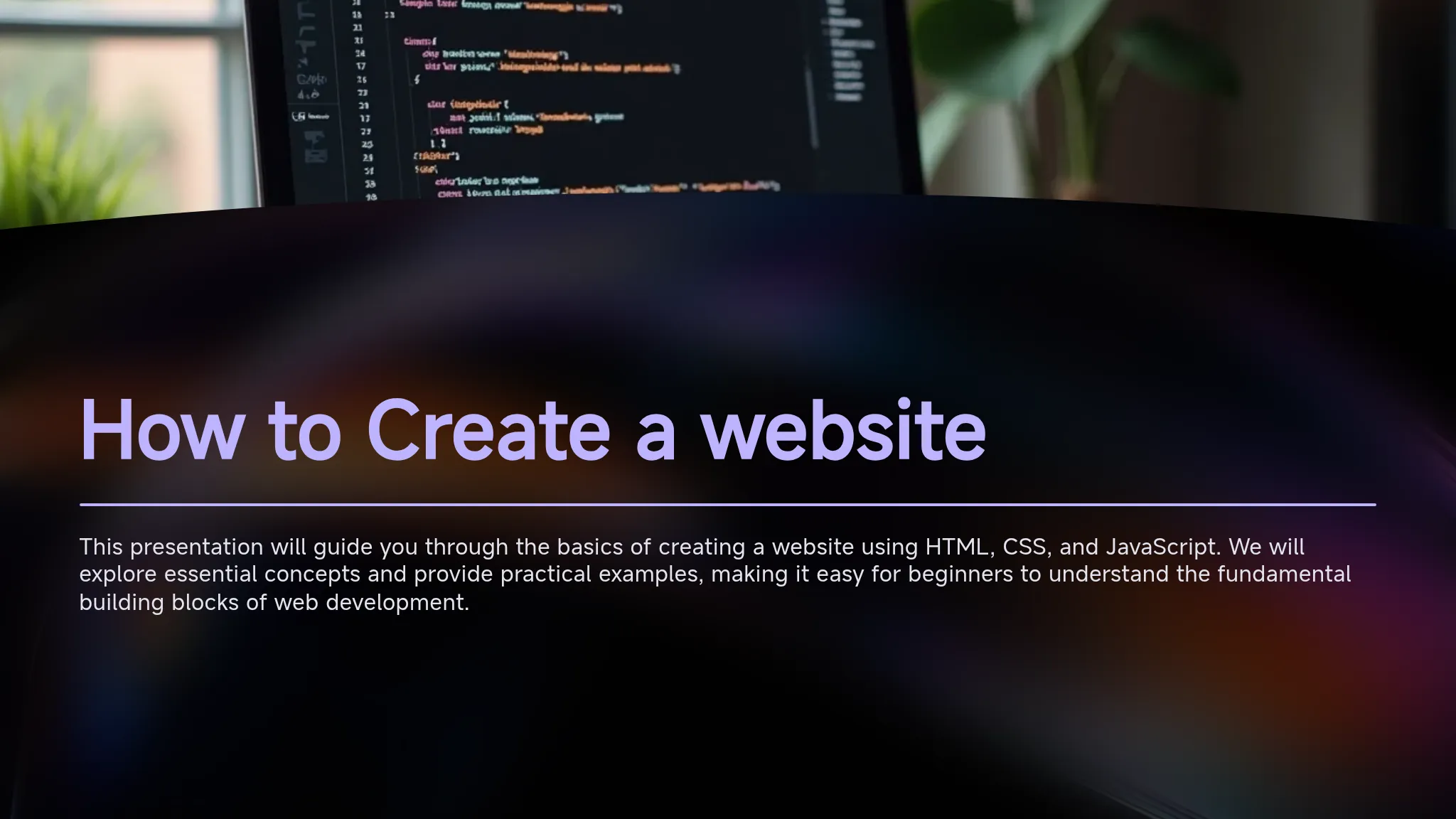 How to Create a Website