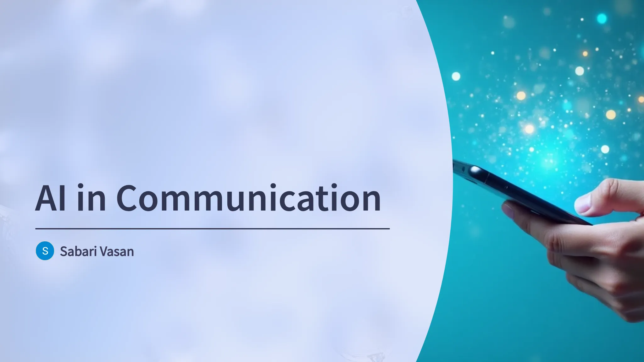 AI in Communication