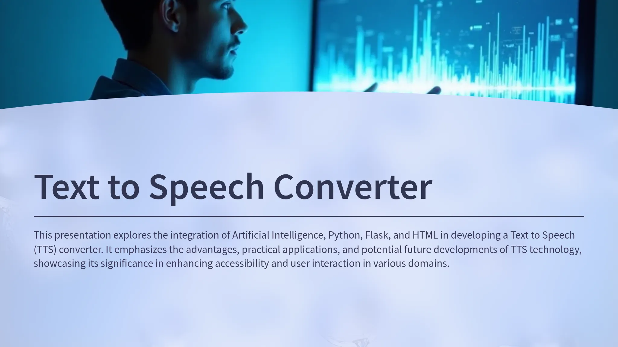 Text to Speech Converter