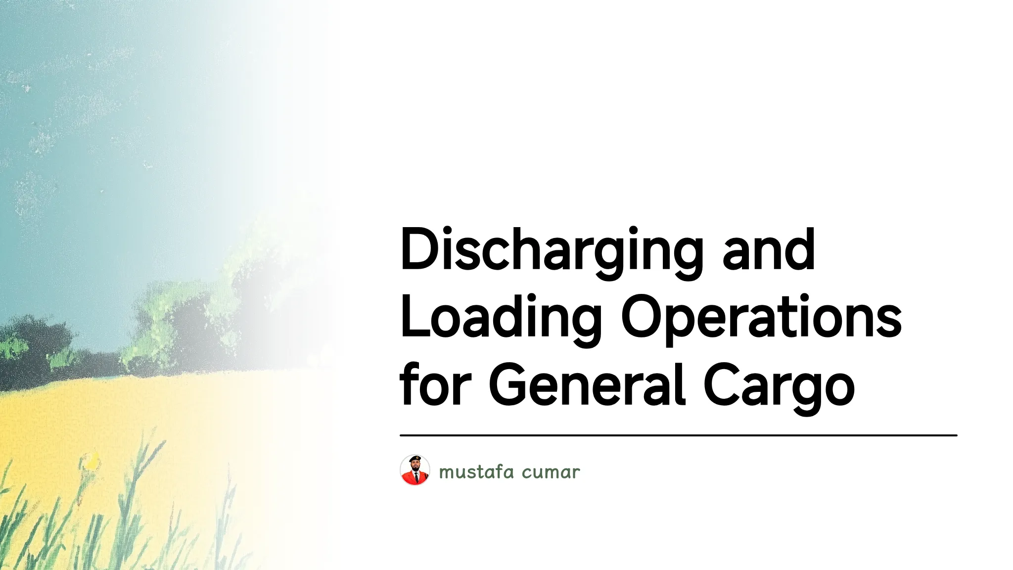 Discharging and Loading Opera...