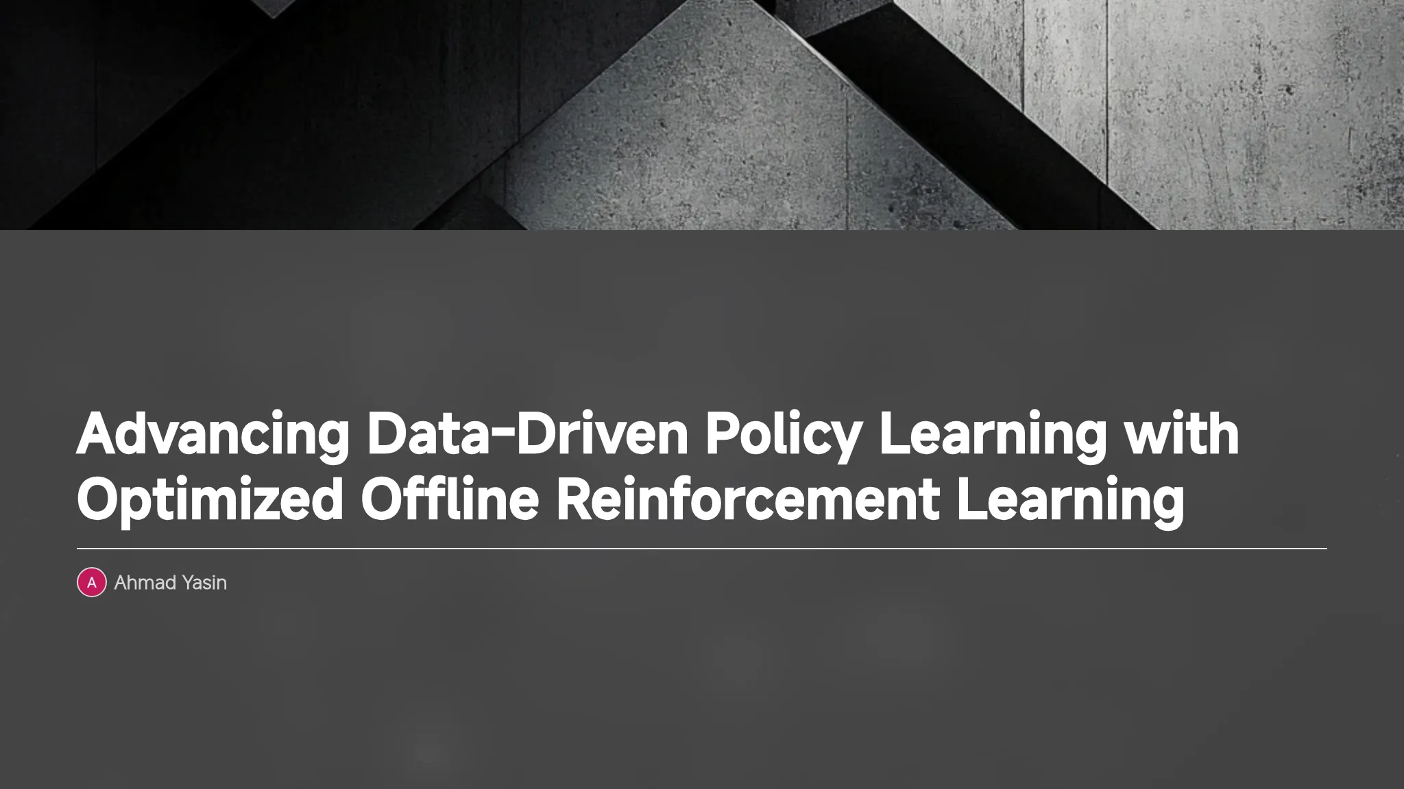 Advancing Data-Driven Policy...