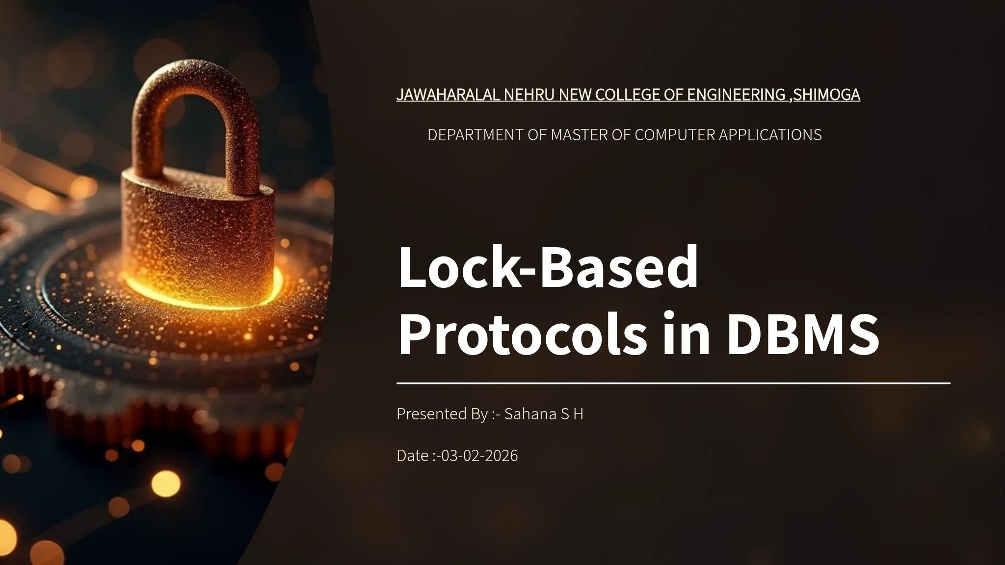 Understanding Lock-Based Prot...