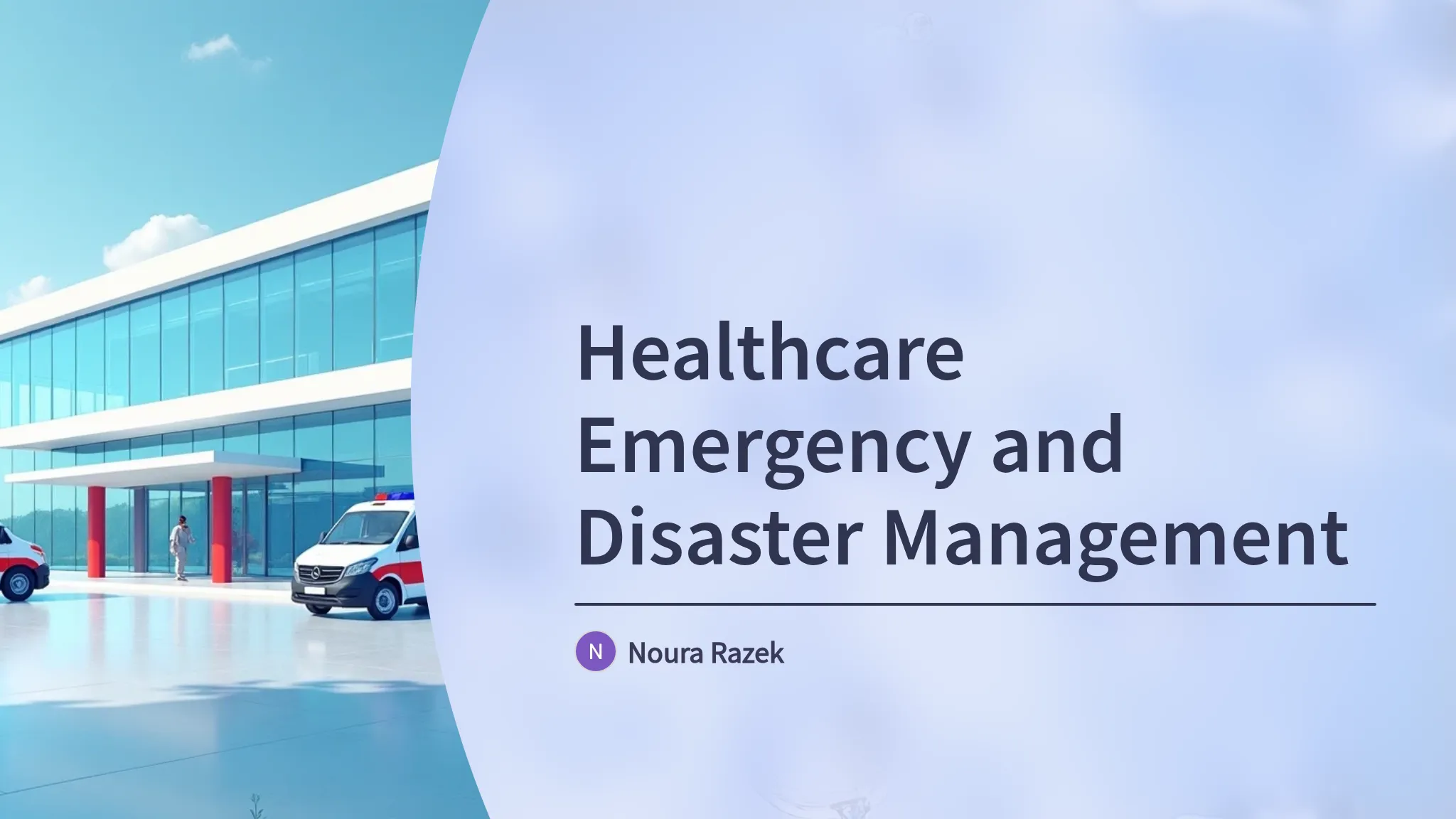 Healthcare Emergency and Disa...