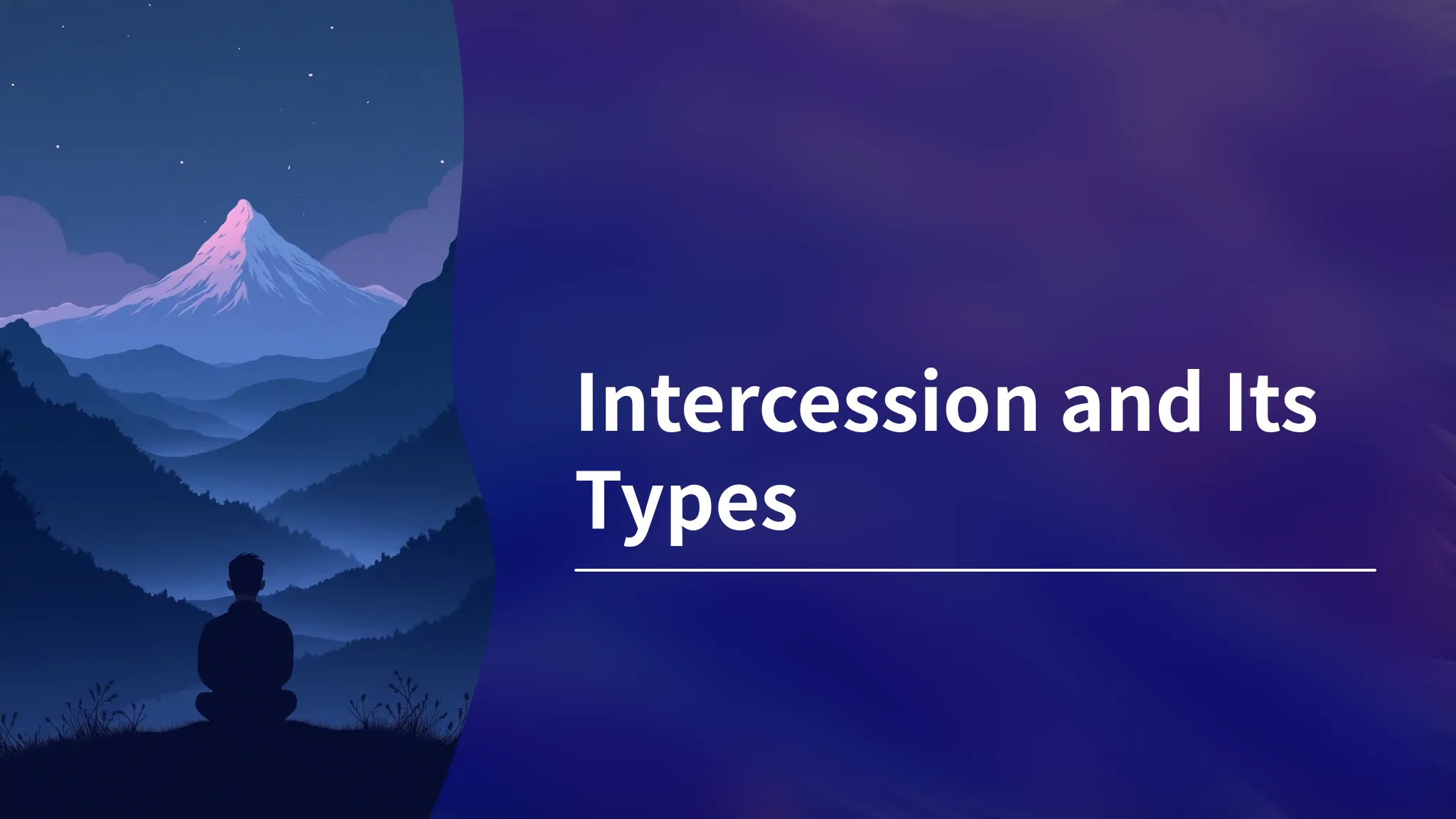 Copy of Intercession and Its Types
