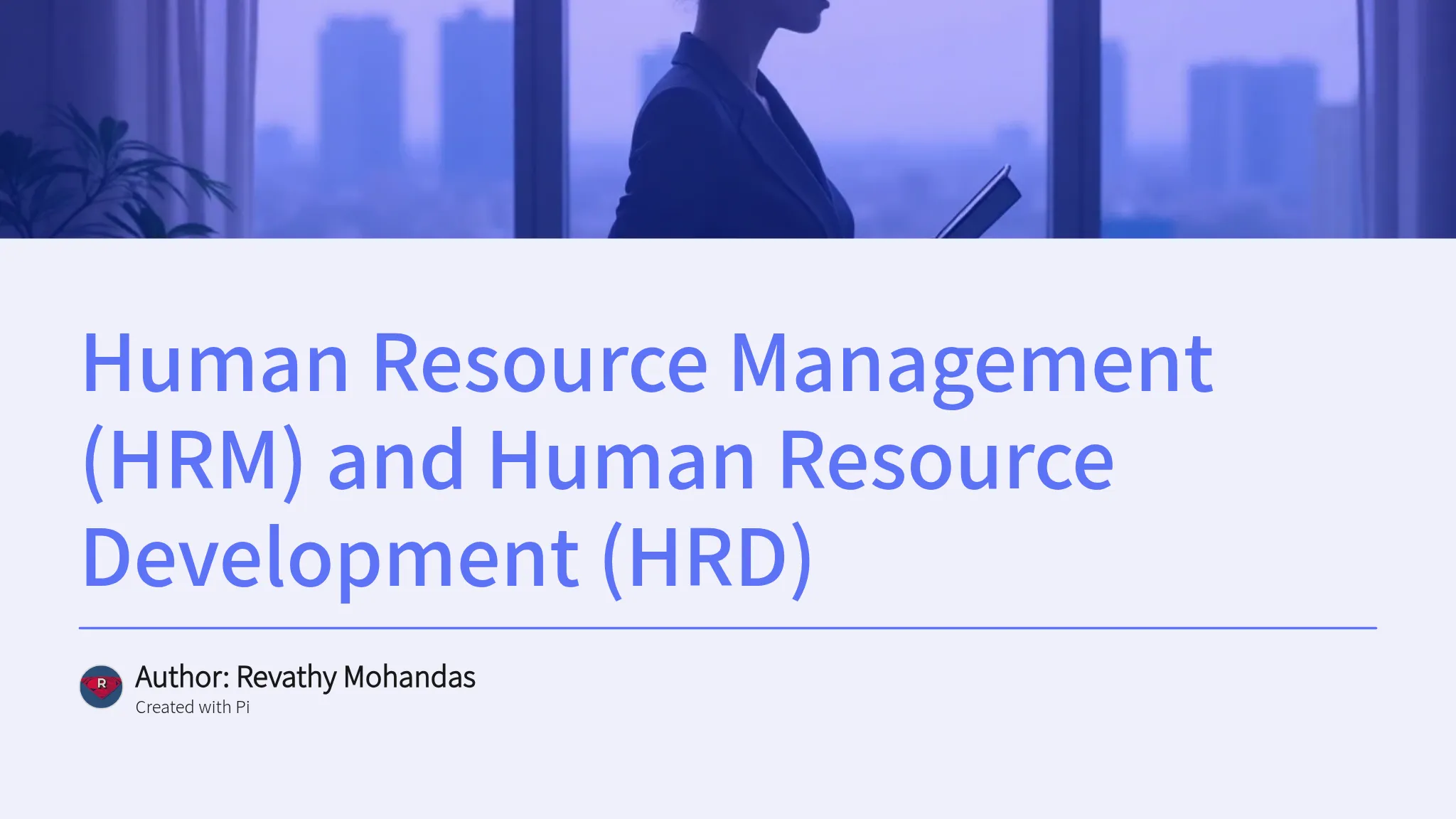 Human Resource Management (HR...