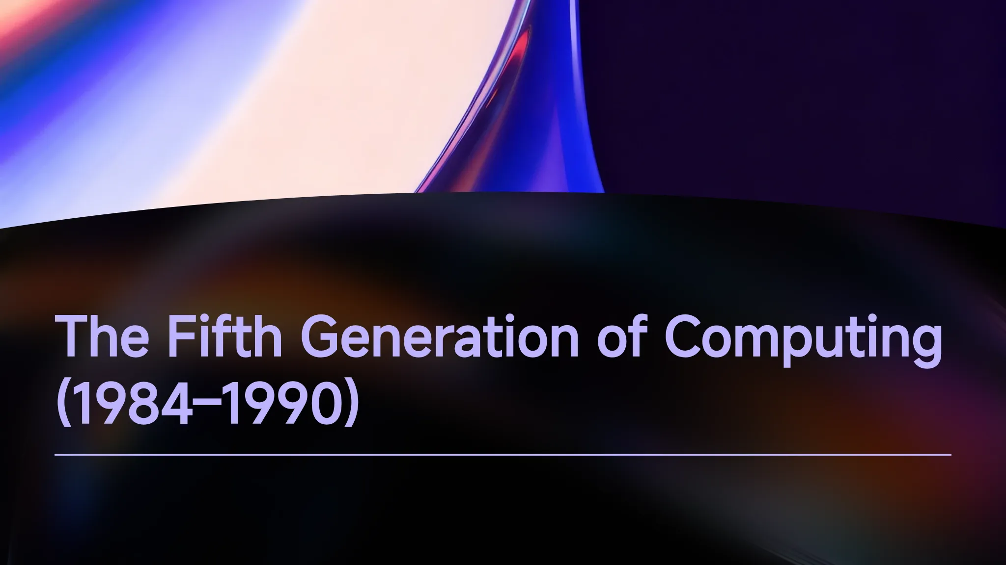 The Fifth Generation of Compu...