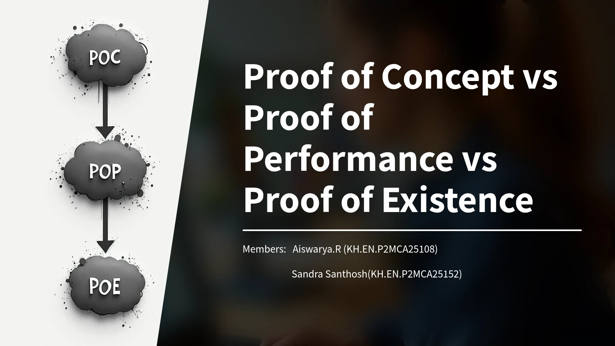 Proof of Concept vs Proof of...
