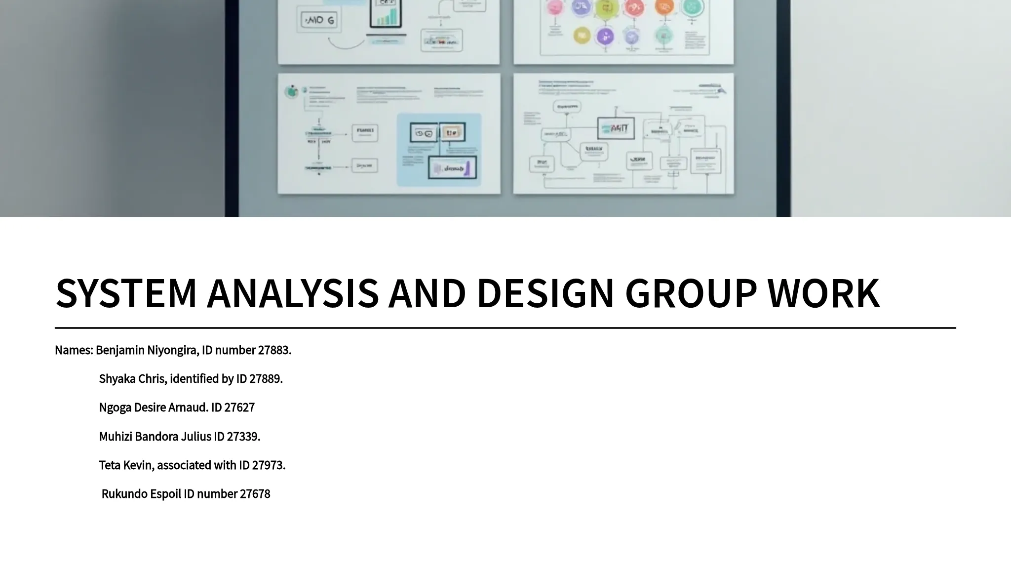 SYSTEM ANALYSIS AND DESIGN GR...