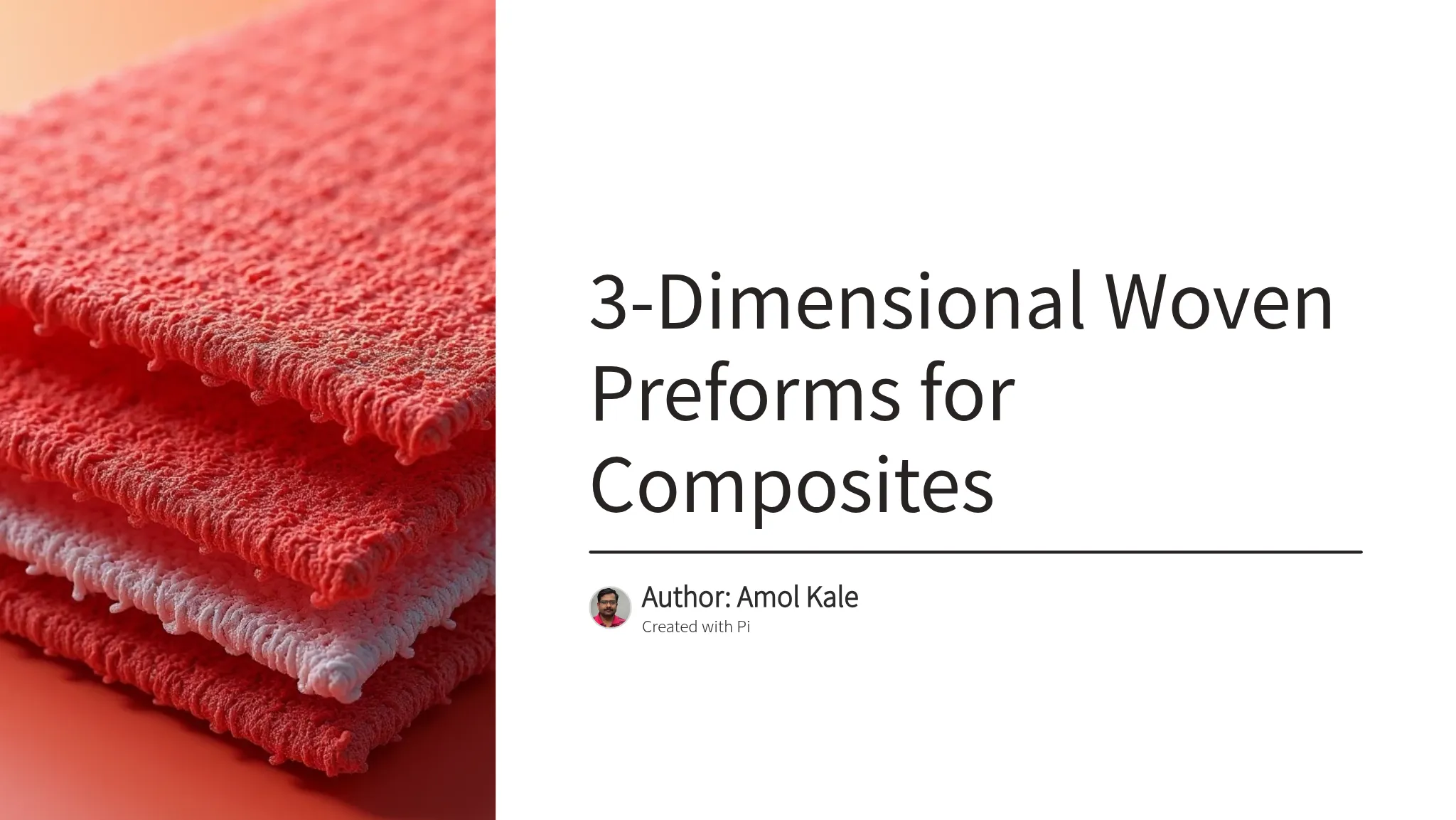 3-Dimensional Woven Preforms...
