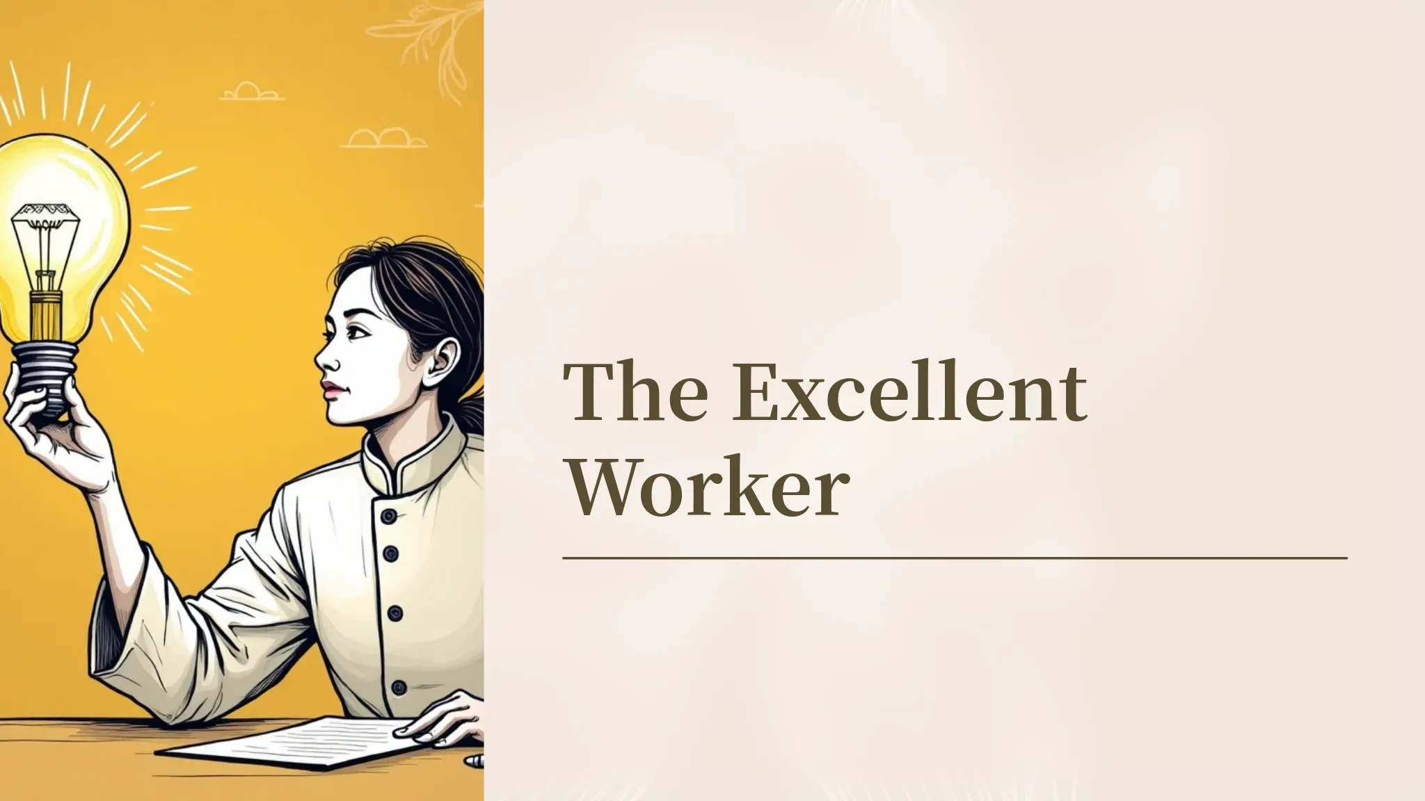 Excellent A The Excellent Worker