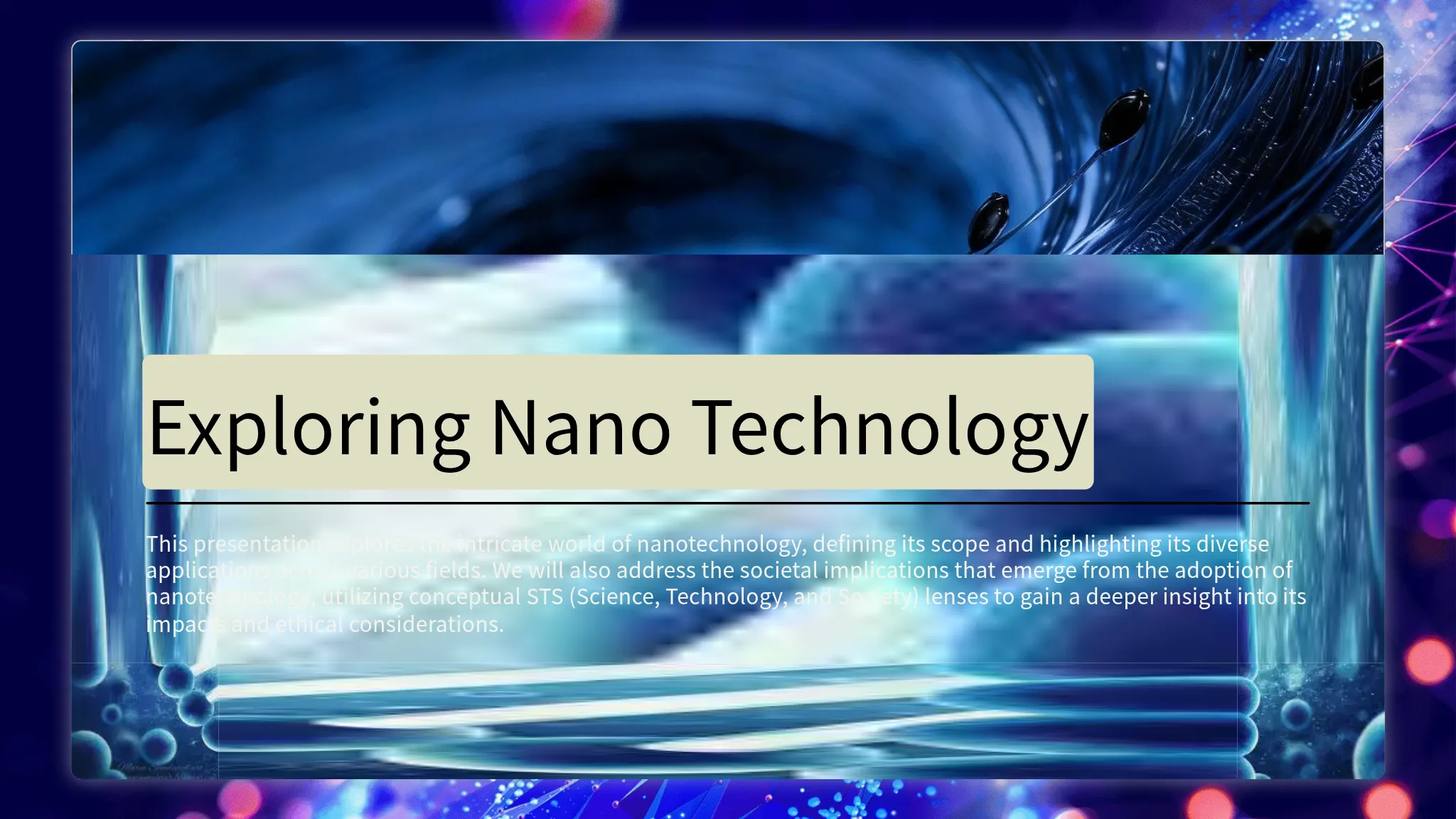 Exploring Nano Technology