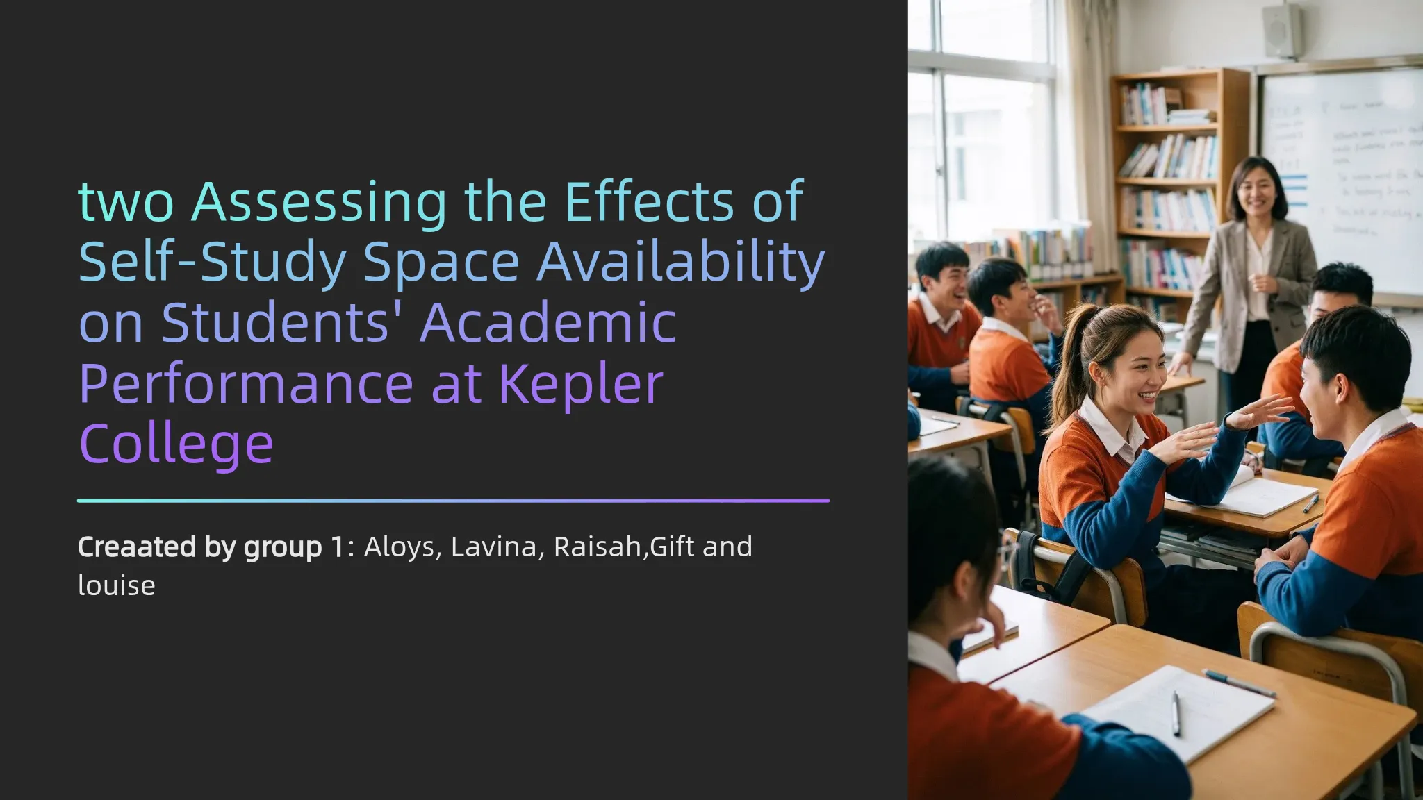 Assessing the Impact of Self-Study Space Availability on Stud...
