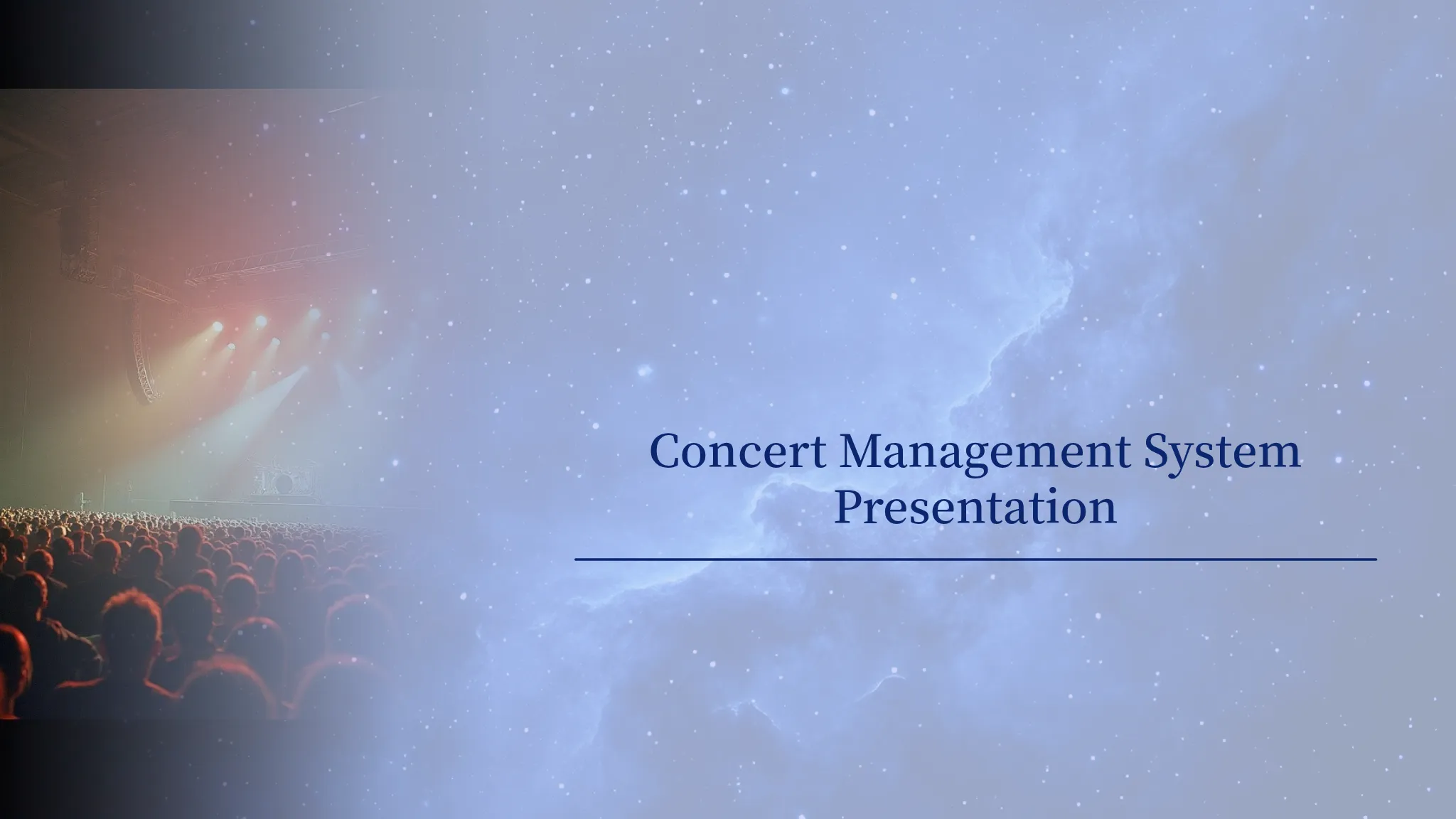 Concert Management System Pre...