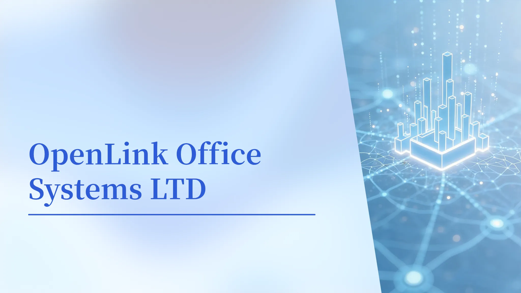 Openlink Animation OpenLink Digital Solutions Pr...