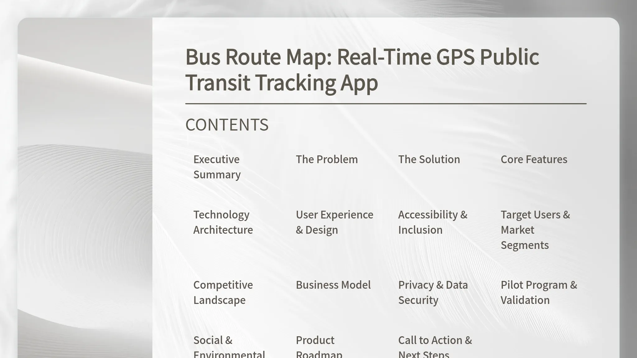 Copy of Bus Route Map: Real-Time GPS...