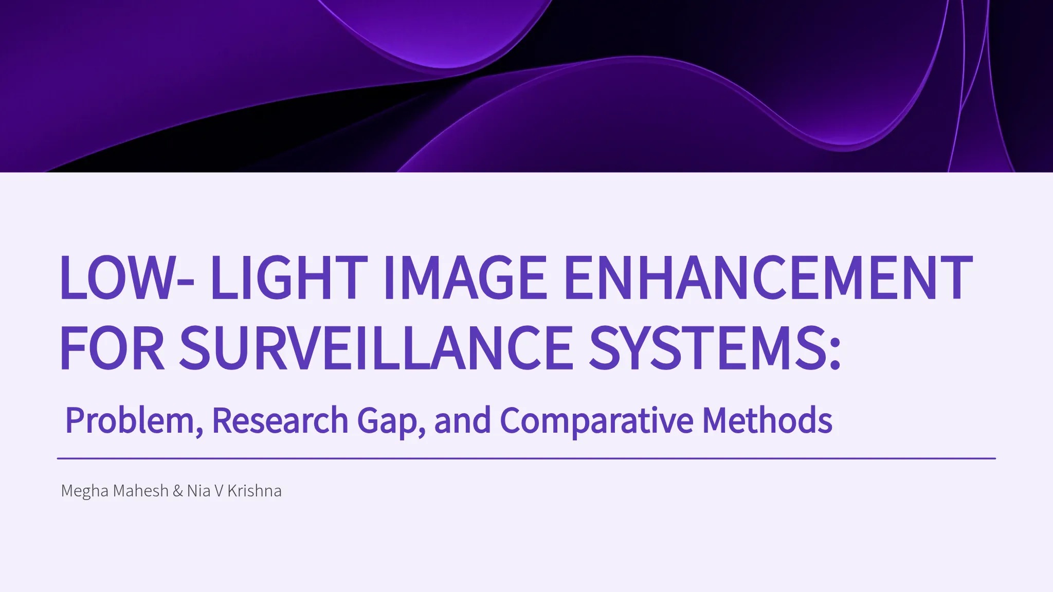 Problem Bo Enhancer Low-Light Image Enhancement for Surveillance: Problem, Resear...