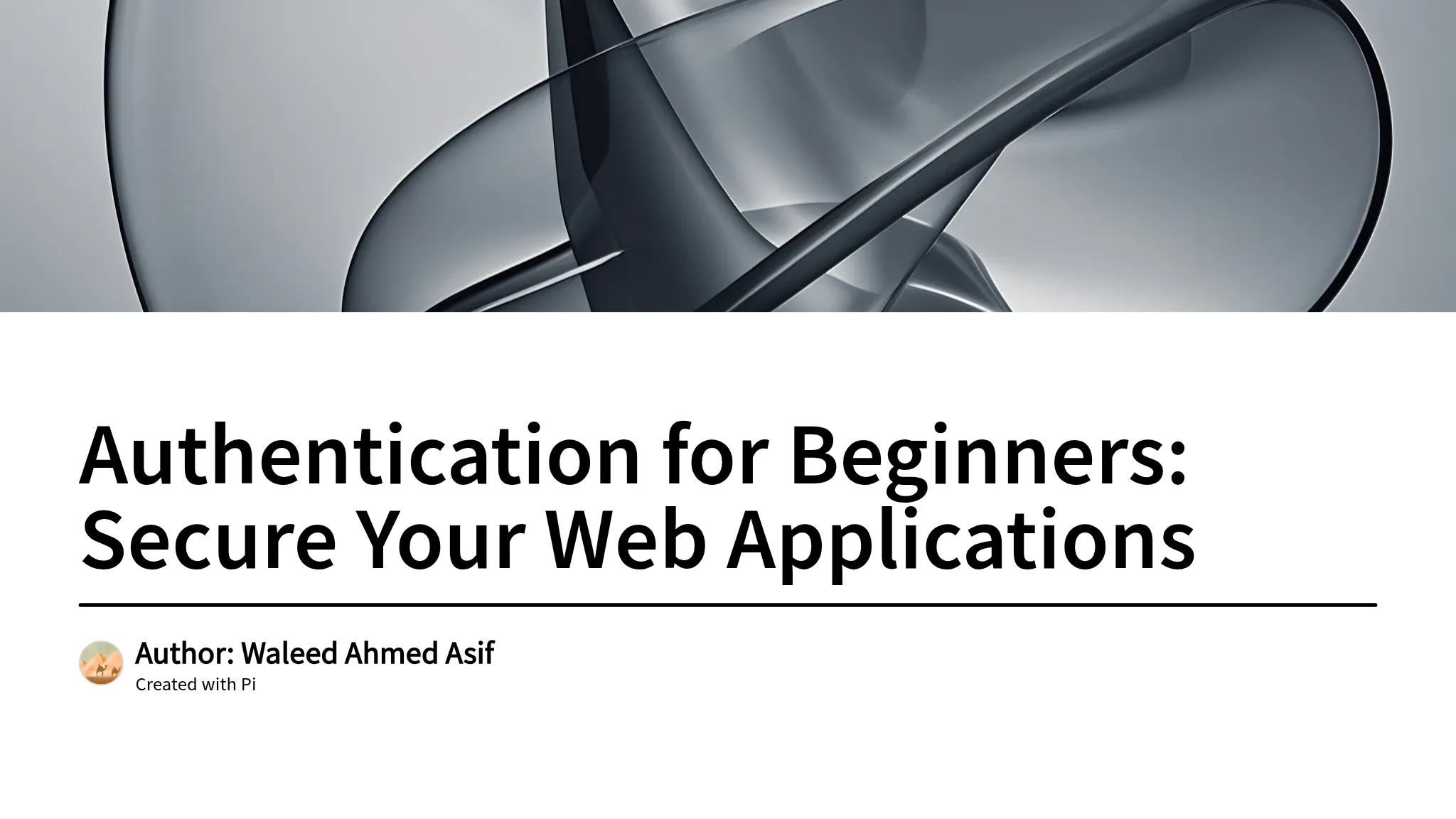 Authentication for Beginners: Secure Your Web Applications