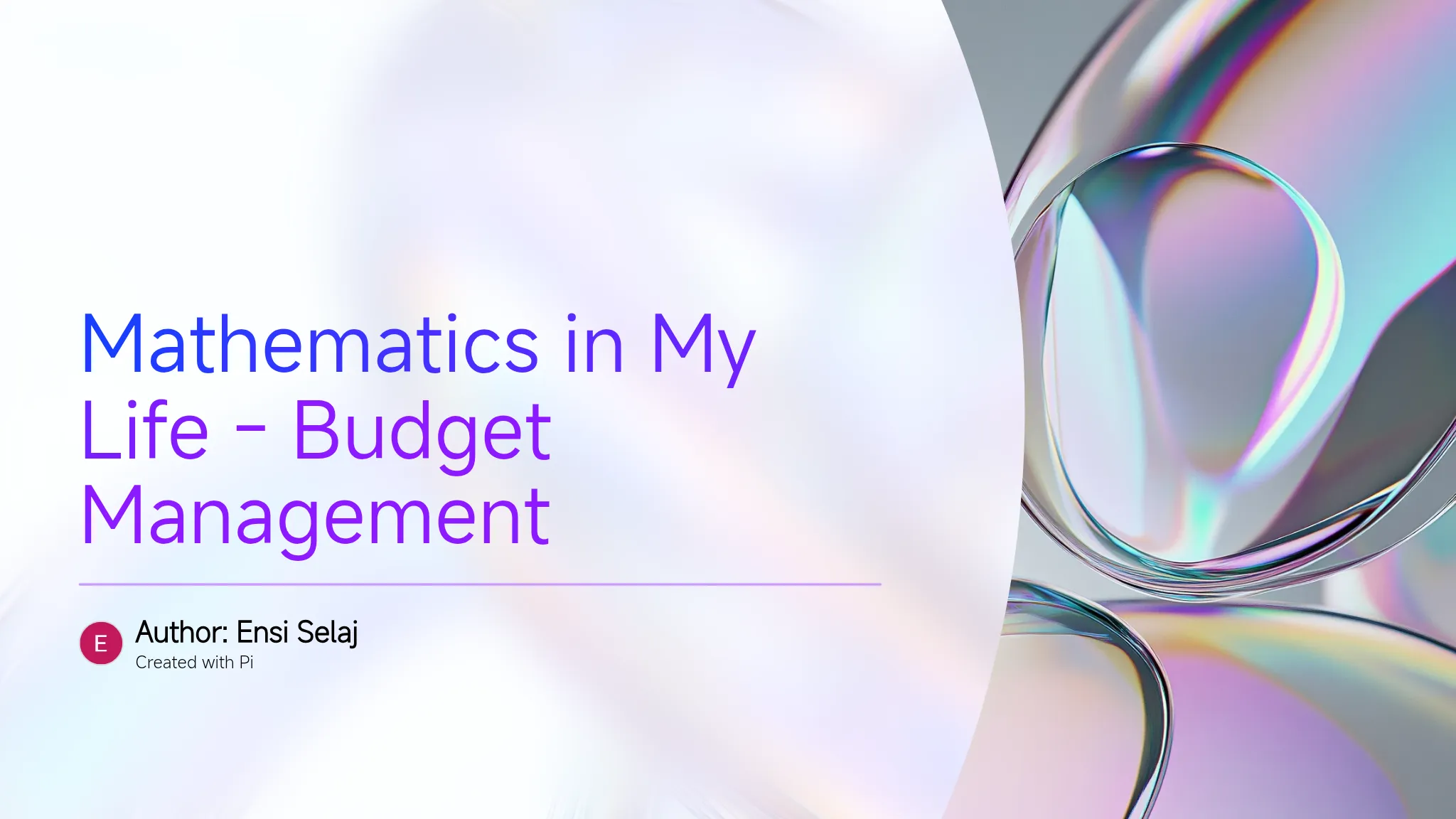 Budget Mathmatics Background Mathematics in My Life - Budget Management