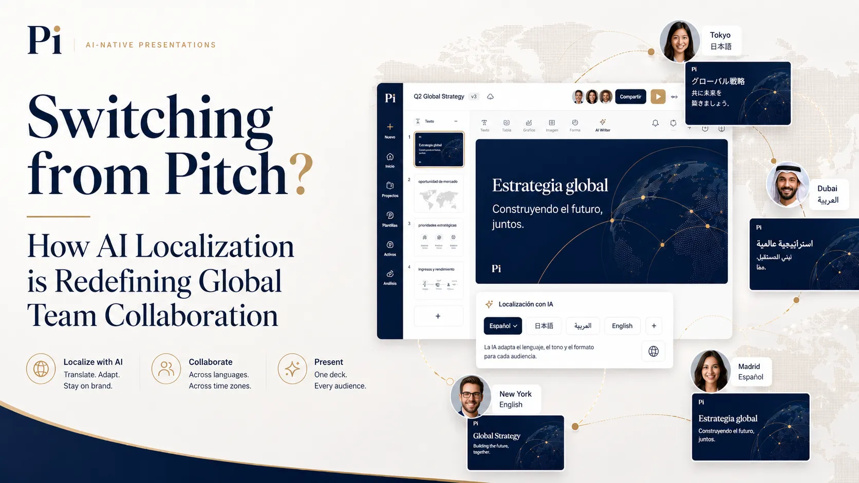 Switching from Pitch? How AI Localization is Redefining Global Team Collaboration