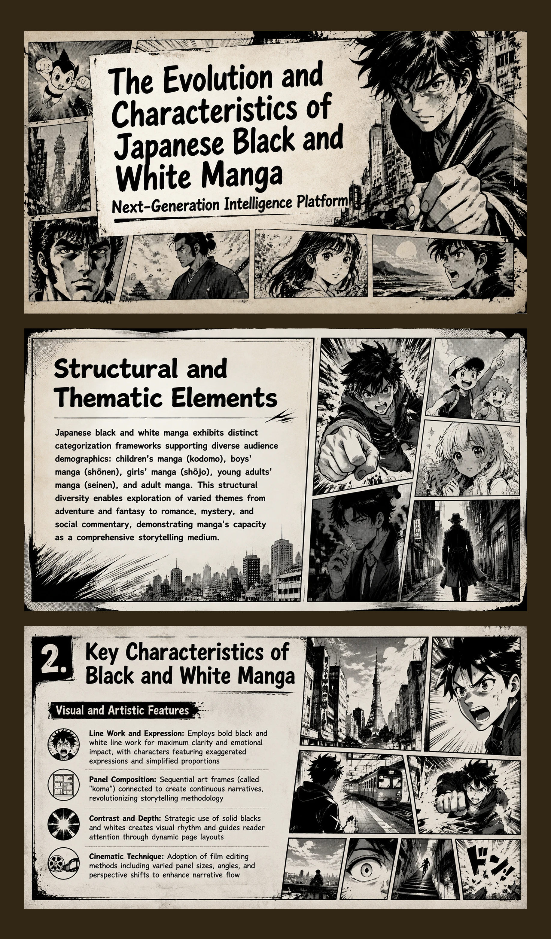The Evolution and Characteristics of Japanese Black and White 