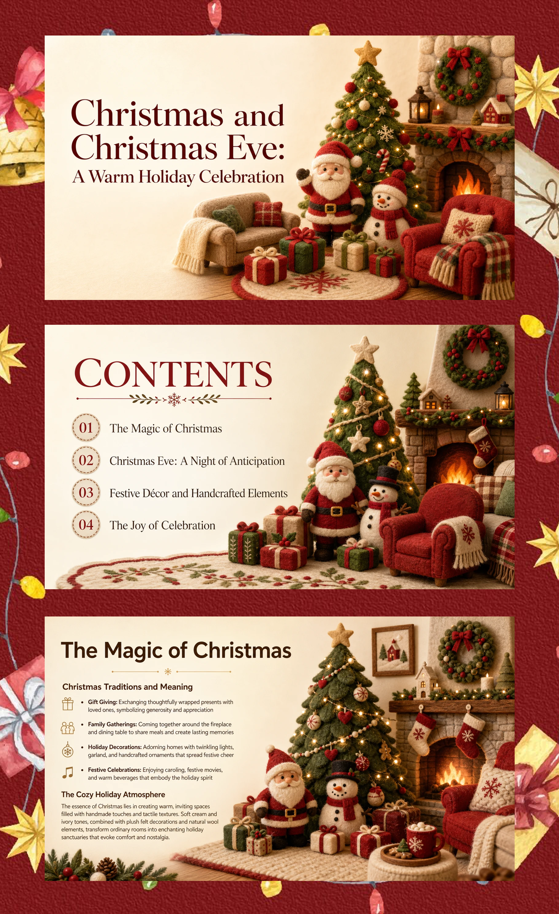 Christmas and Christmas Eve: A Warm Holiday Celebration
