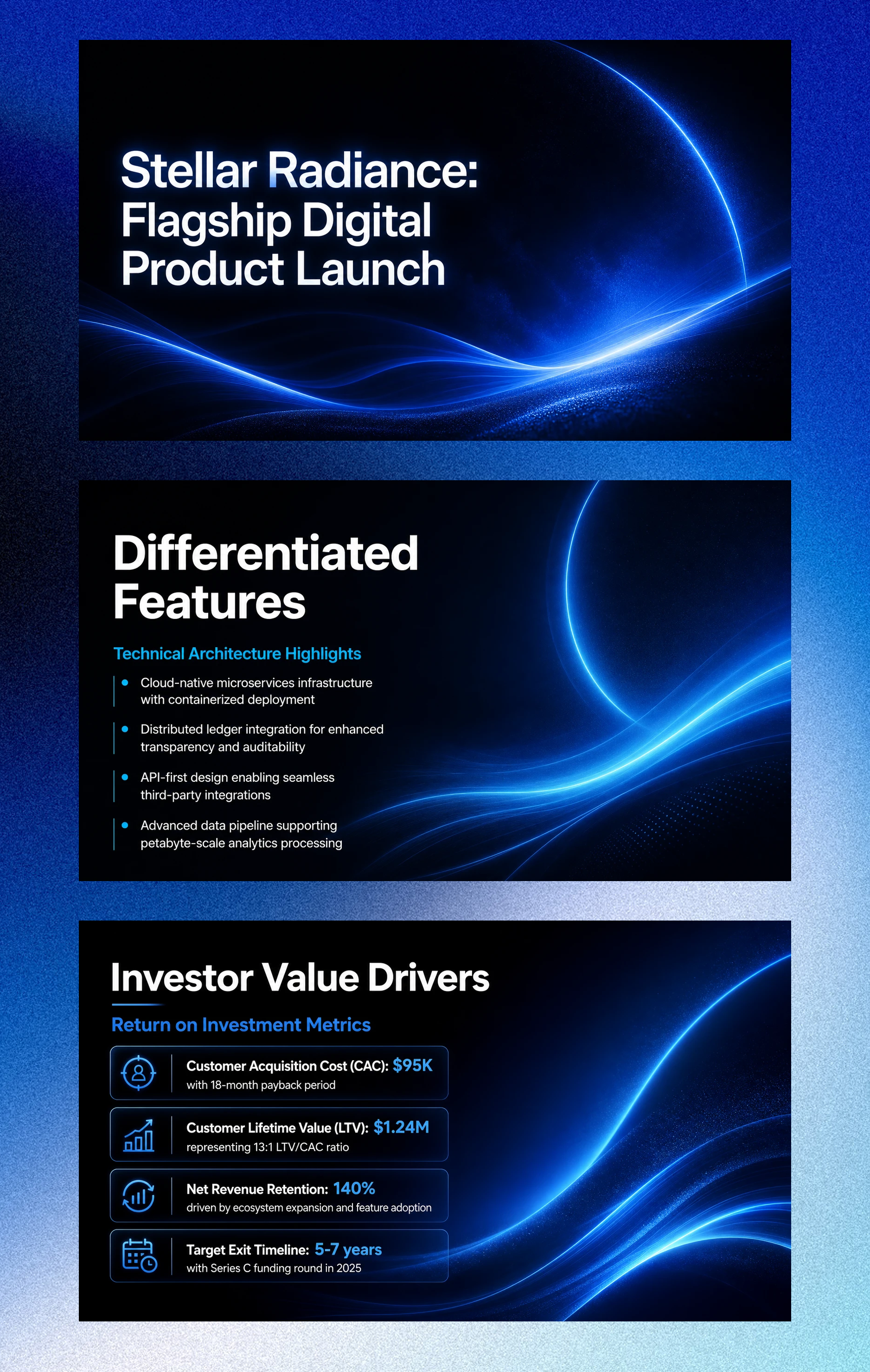 Stellar Radiance: Flagship Digital Product Launch
