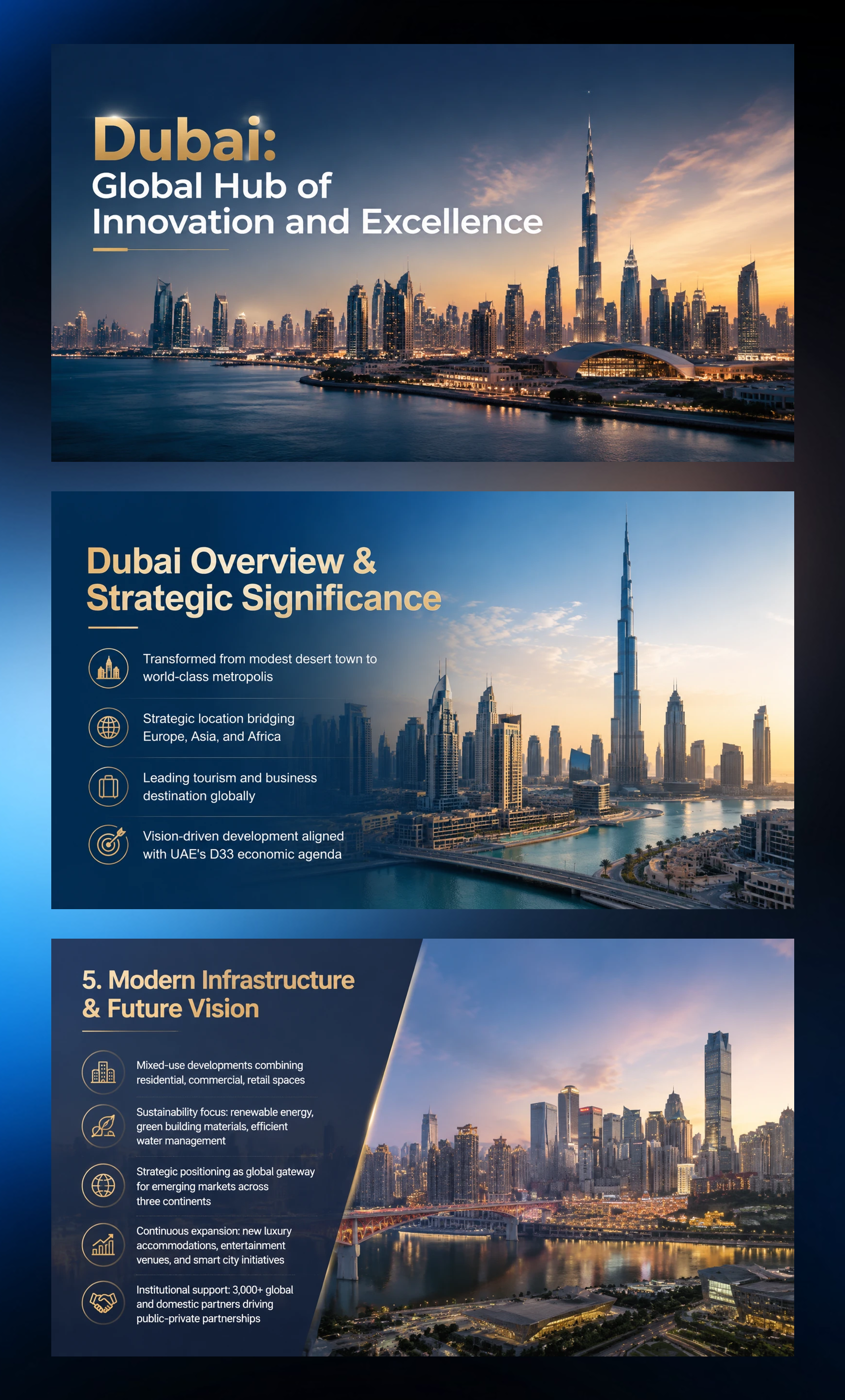 Dubai: Global Hub of Innovation and Excellence